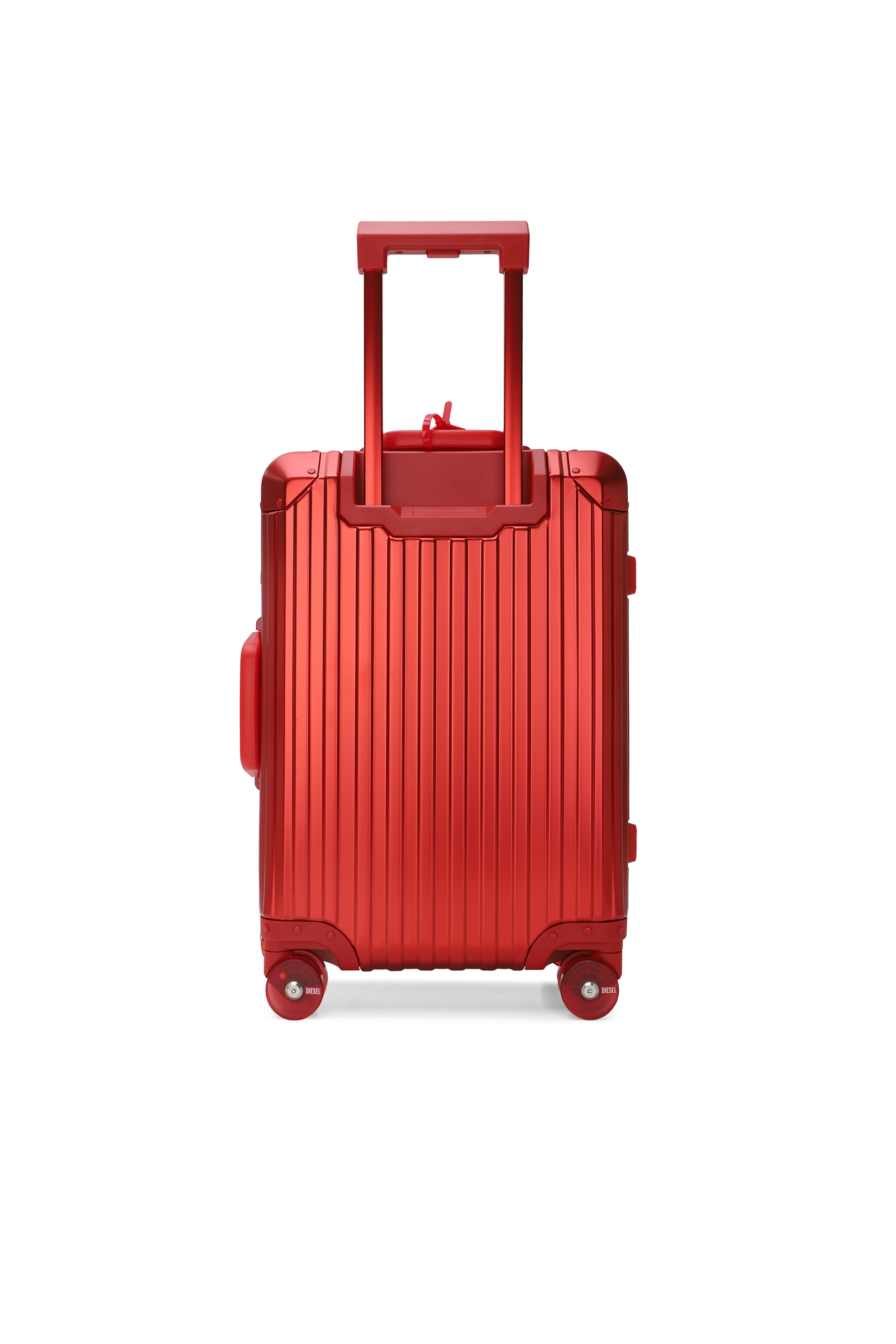 Diesel - DIESEL ALUMINUM TROLLEY- DSL002, Maleta de aluminio tama&ntilde;o S Unisex in Rojo - 2