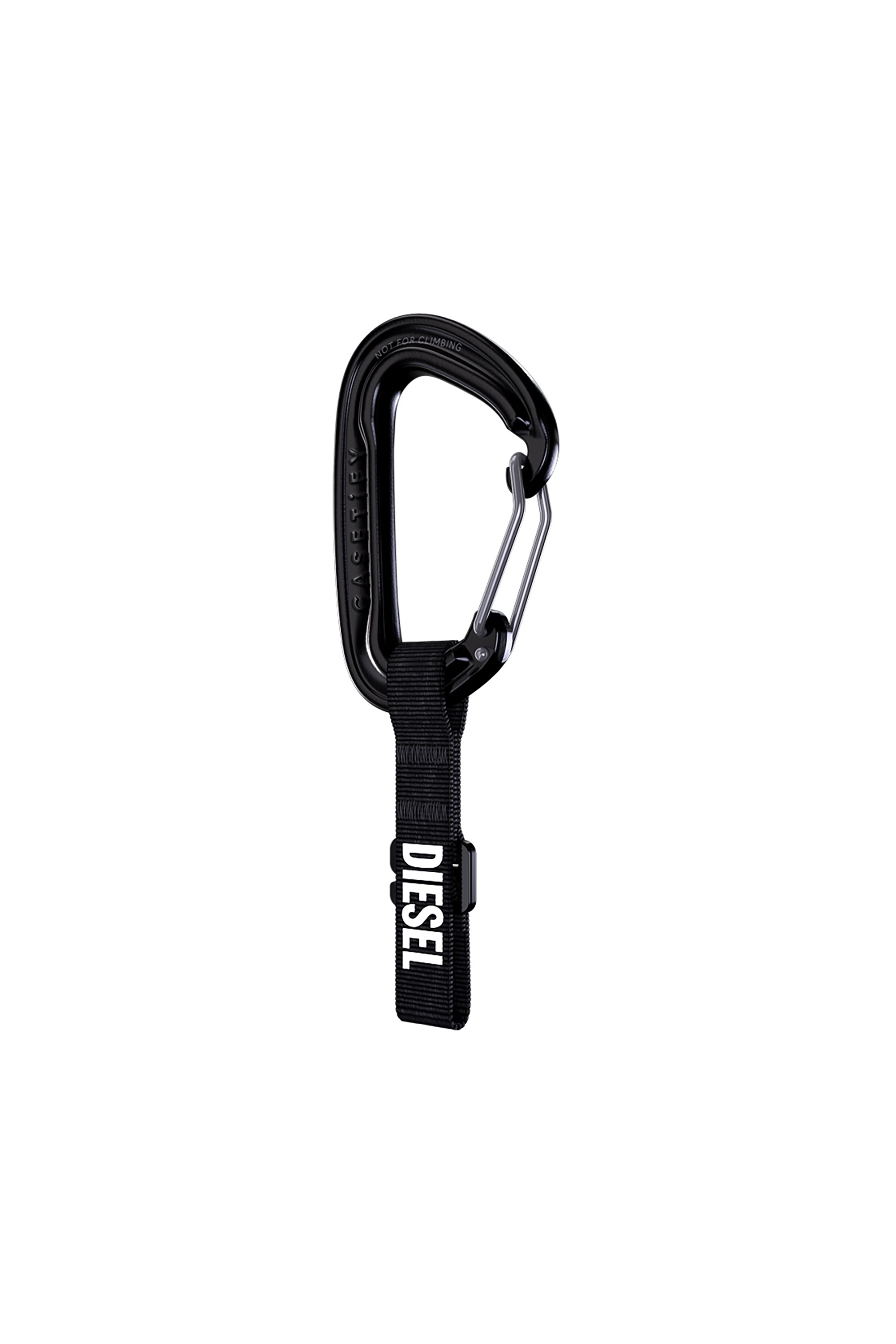 Diesel - 60373 CASETIFY  CARABINER, Mosquetón Negro Unisex in Negro - 1