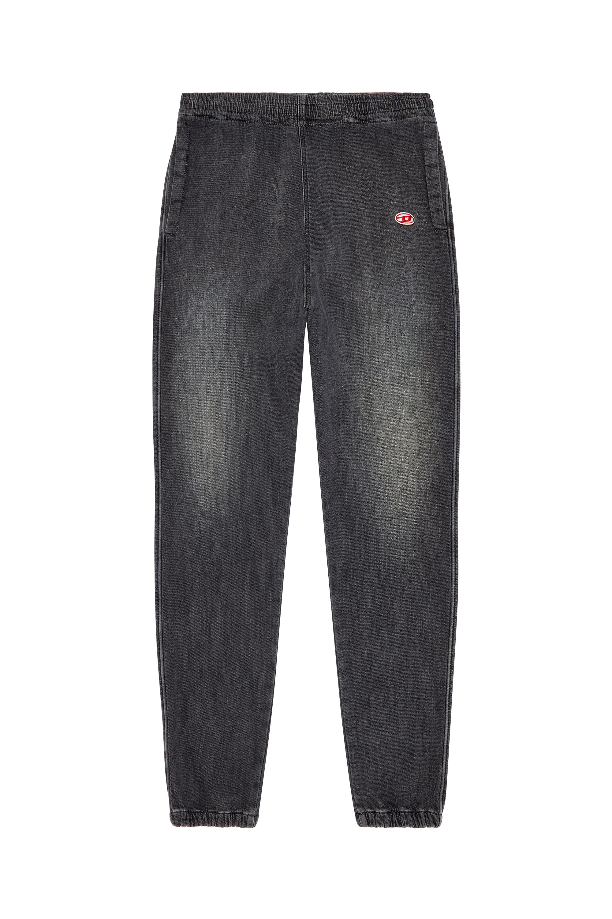 Diesel - Tapered D-Lab Track Denim 09E30, Negro/Gris oscuro - Image 5