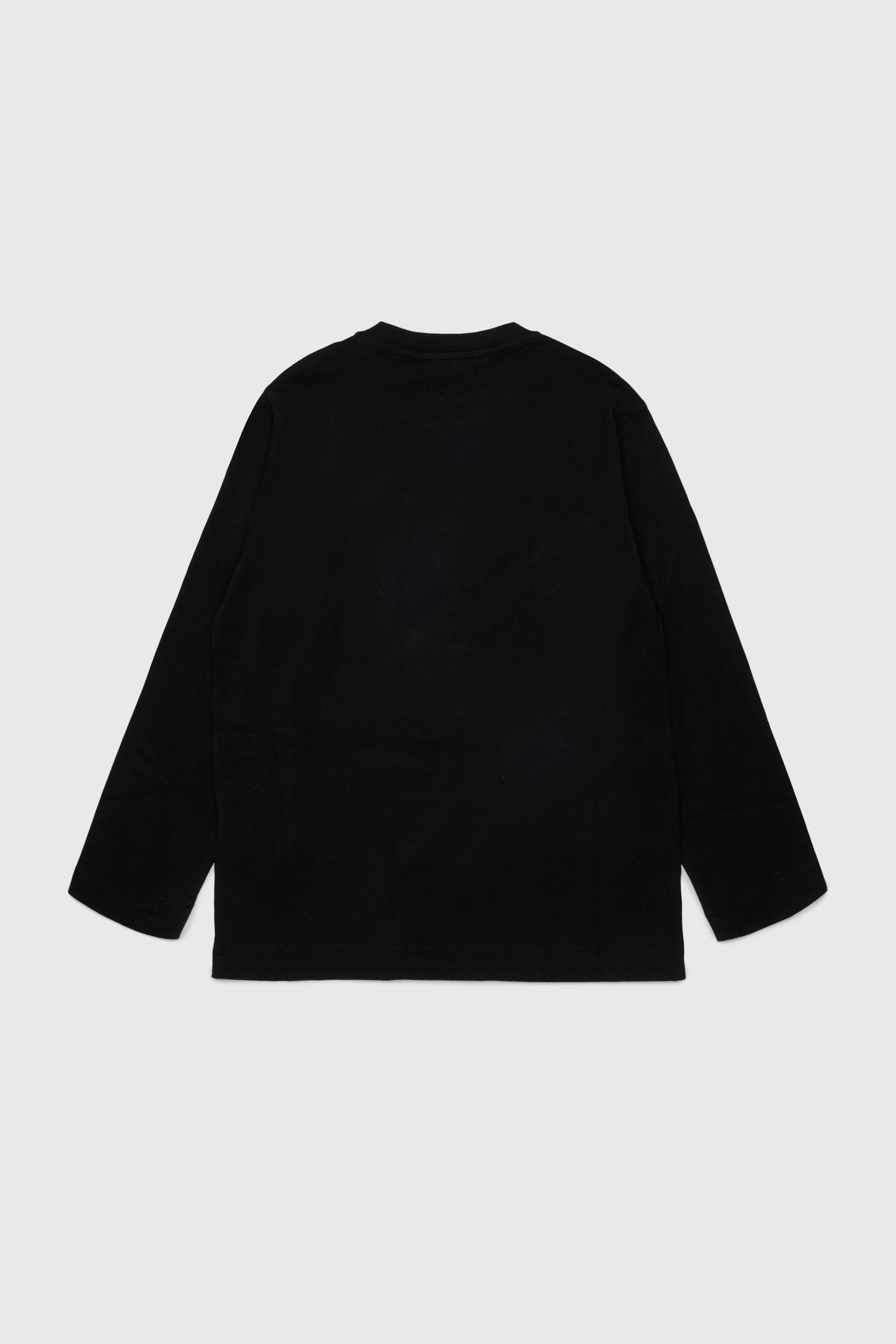 Diesel - TCIRCLELS OVER, Camiseta de manga larga con Logo Oval D Hombre in Negro - 2