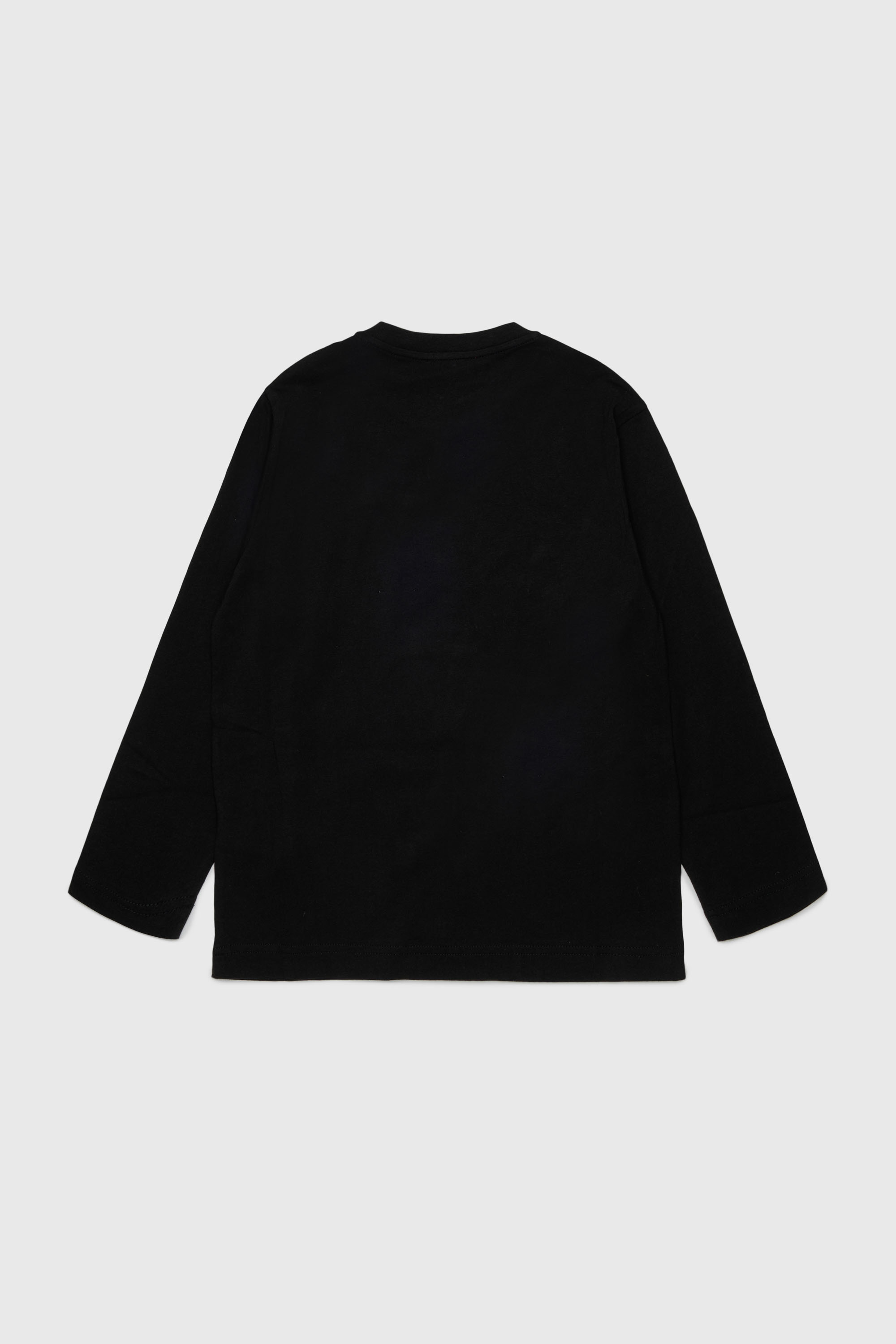 Diesel - TCIRCLELS OVER, Camiseta de manga larga con Logo Oval D Hombre in Negro - 2