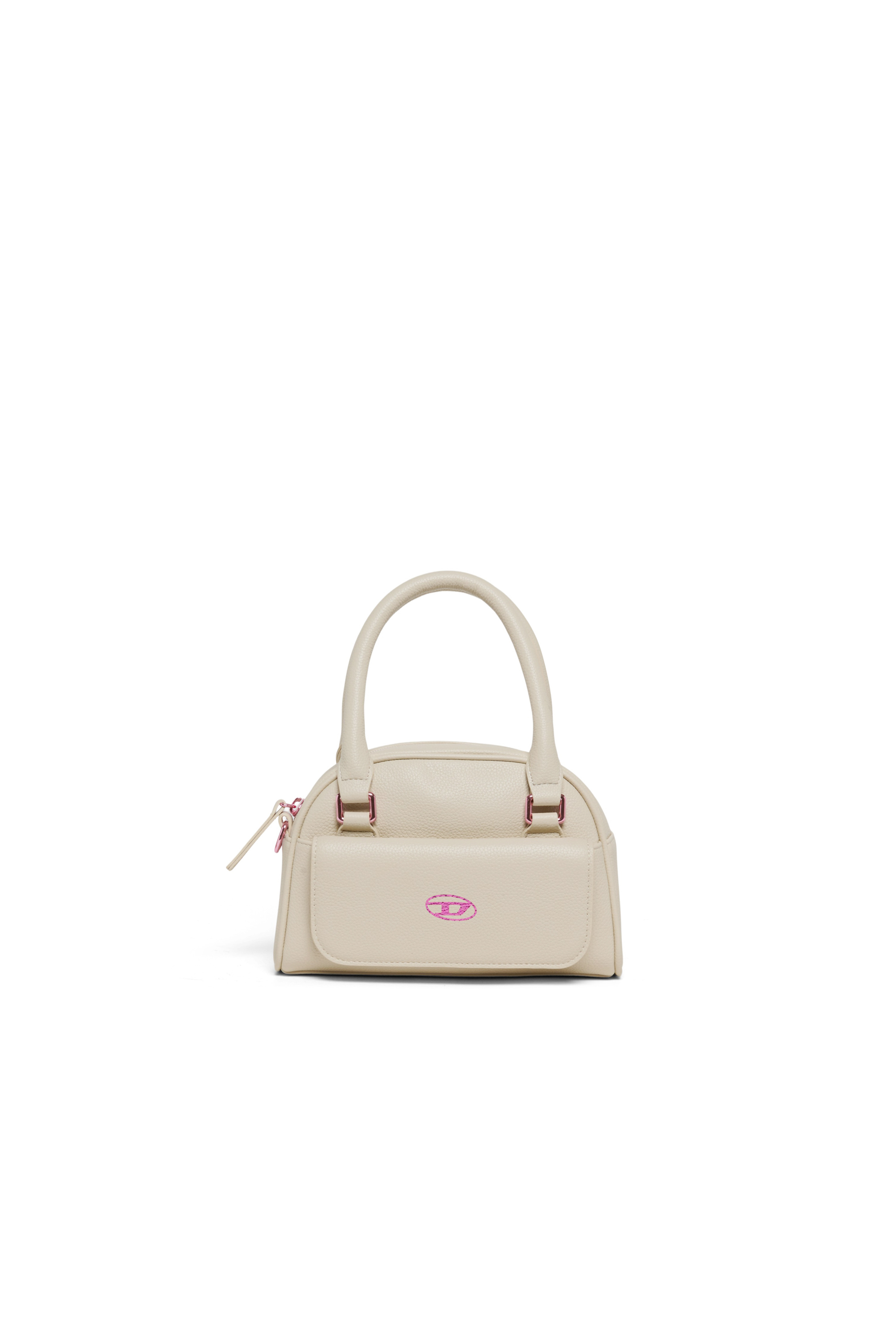 Diesel - WREDY, WREDY - Bolso en tejido revestido granuloso Mujer in Blanco - 1