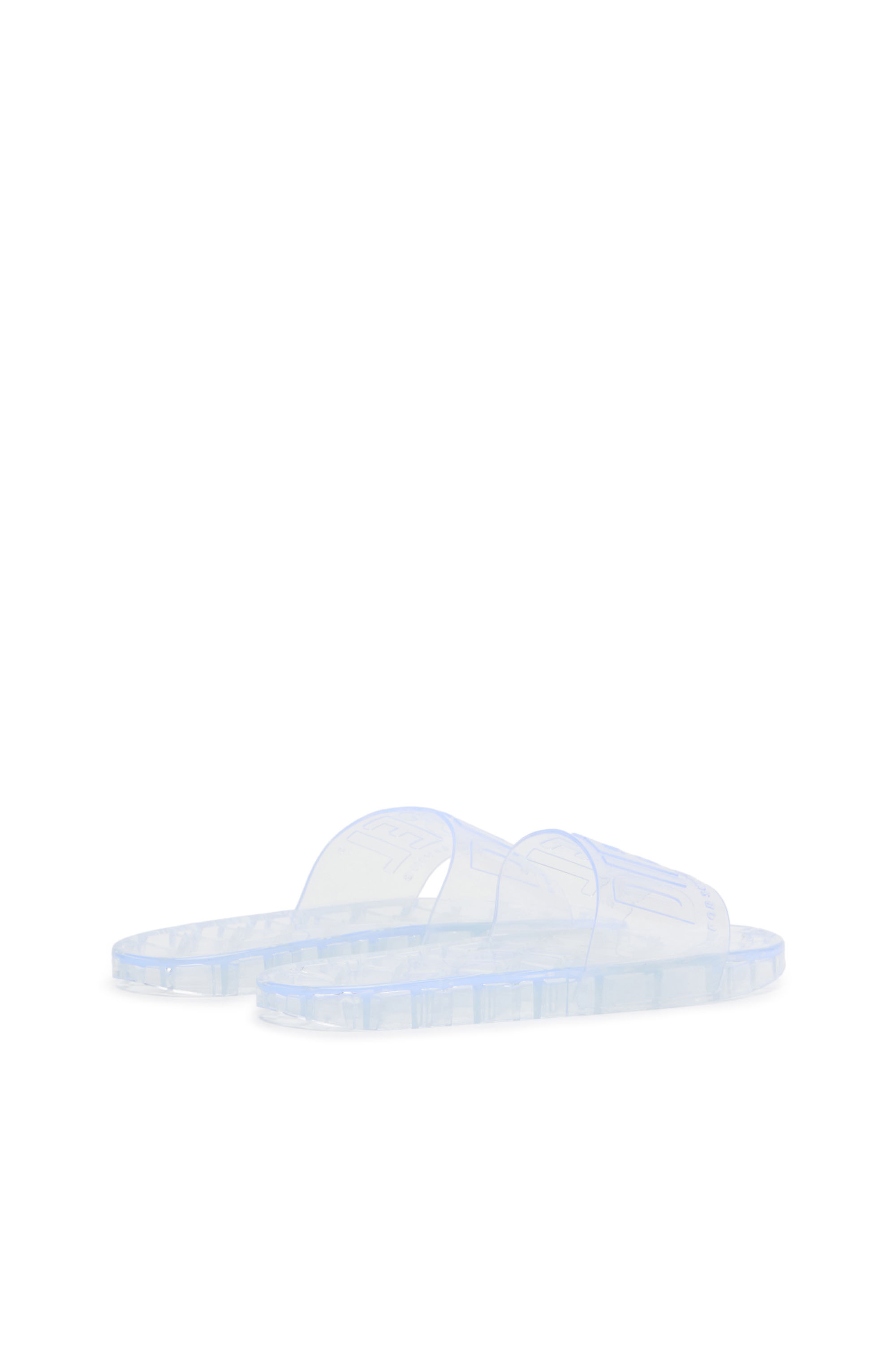 Diesel - SA-KARAIBI GL X, Mujer Sa-Karaibi-Chanclas de PVC transparente in Blanco - Image 3