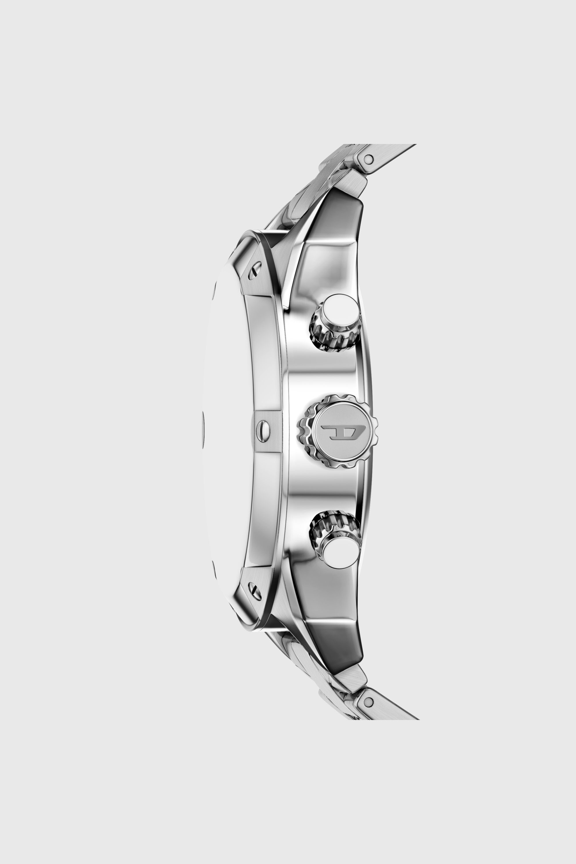 Diesel - DZ4712 WATCH, Reloj Spiked de acero inoxidable con pinchos Hombre in Plateado - 3