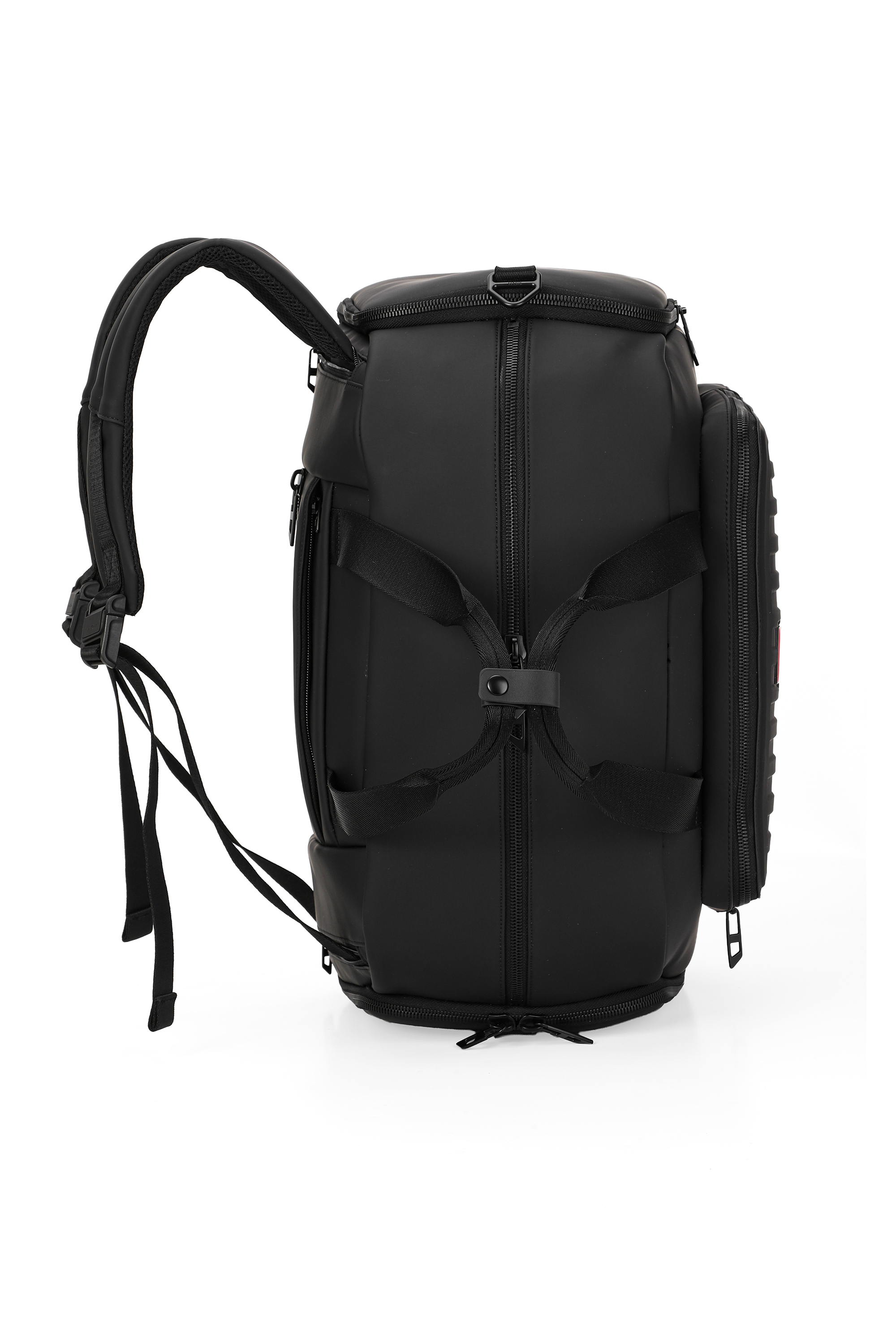 Diesel - DIESEL ALUMINUM DUFFLE- DSB004, Bolsa de viaje de negocios pr&aacute;ctica Unisex in Negro - 4