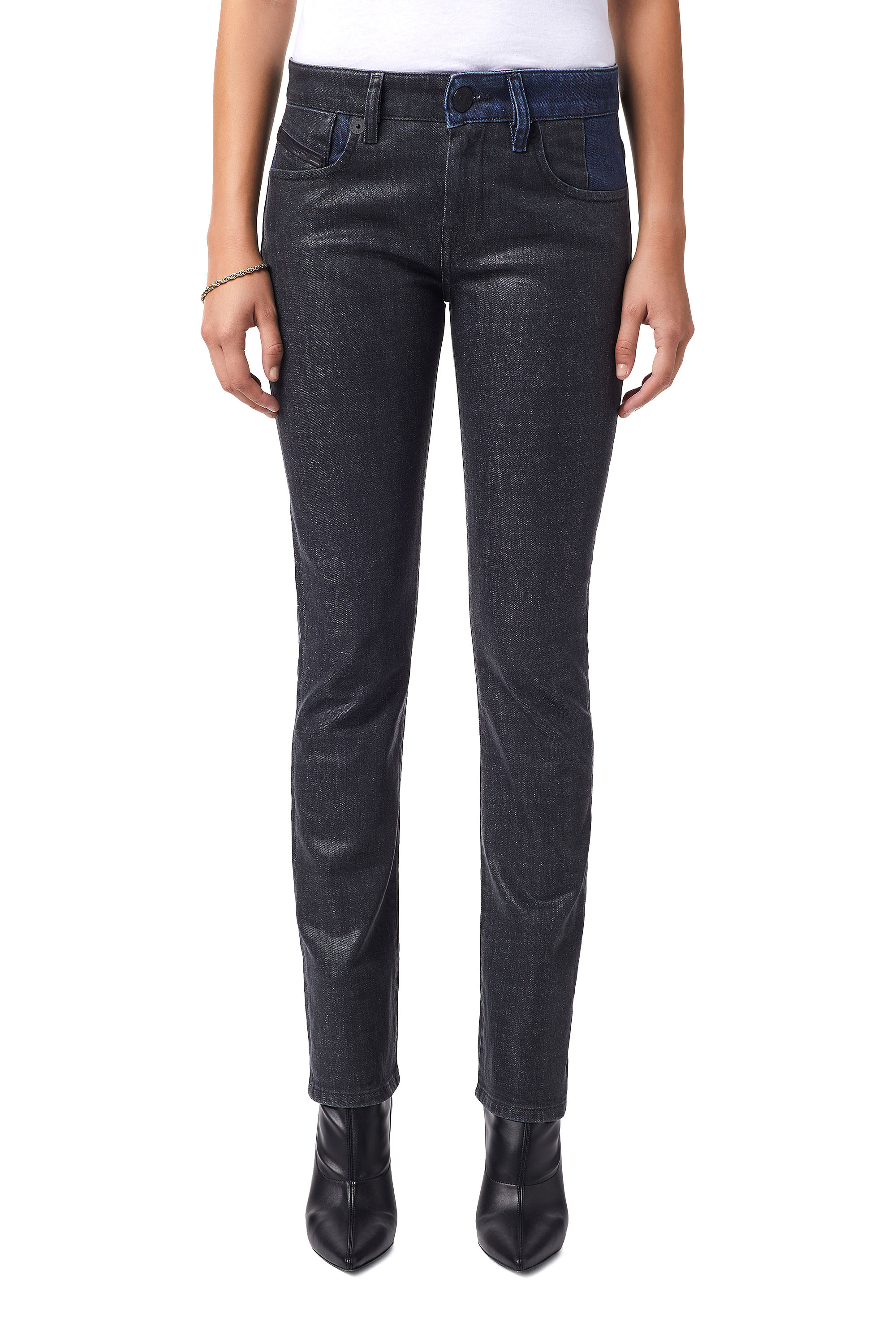 D-Lyla 09B59, Negro/Gris oscuro - Vaqueros