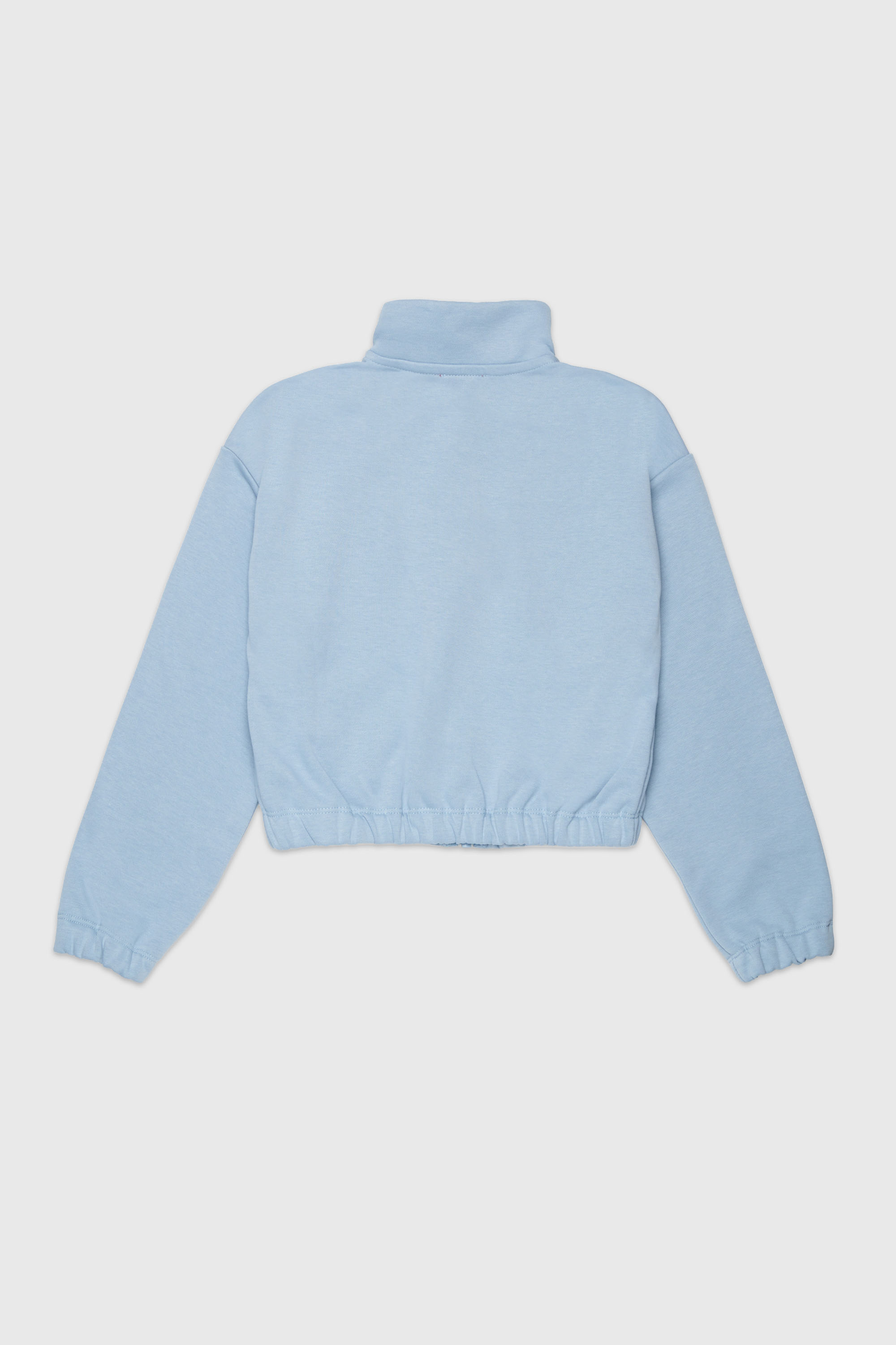 Diesel - SALILA, Sudadera con cremallera y logo Oval D Mujer in Azul marino - 2
