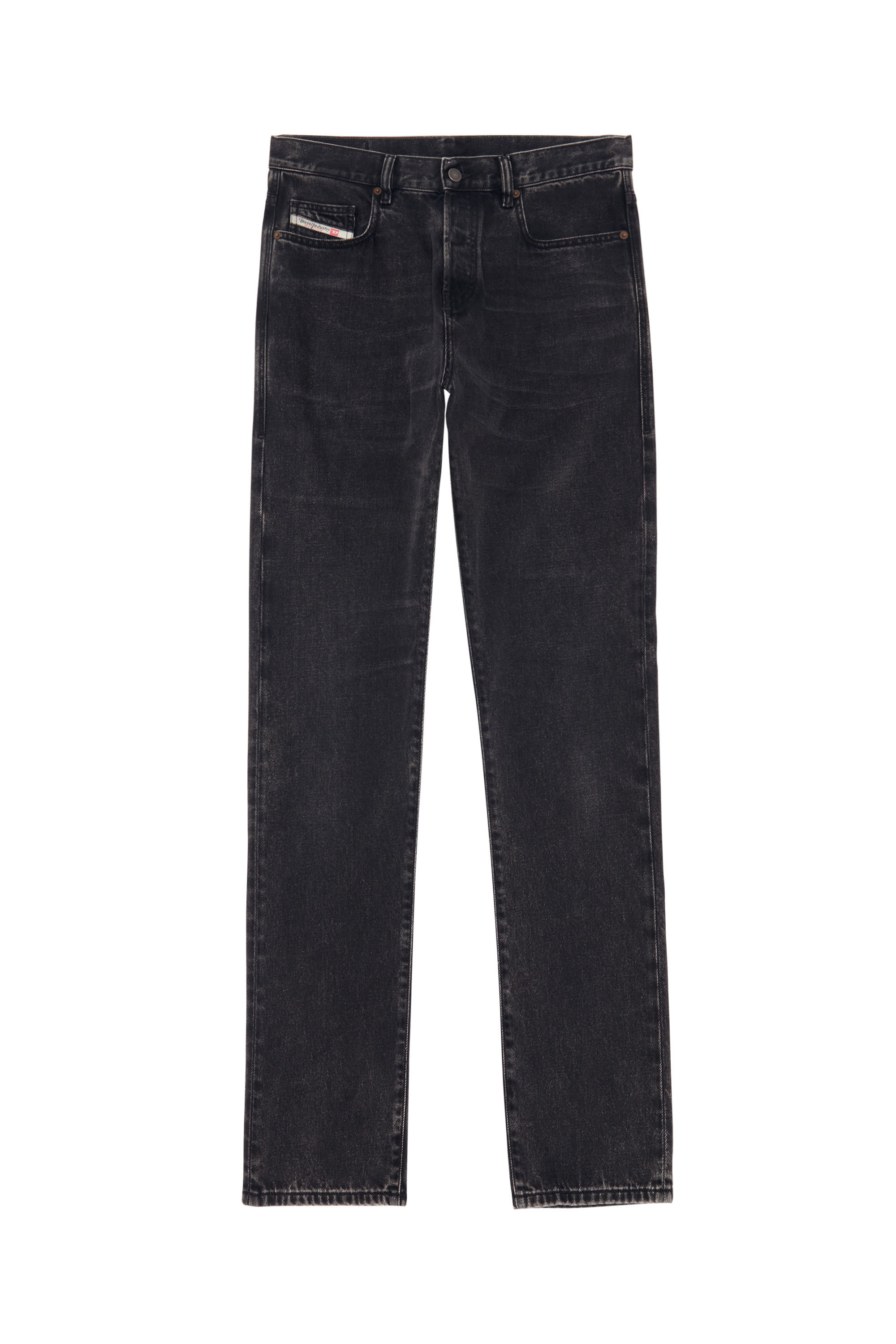 Diesel - 2015 BABHILA Z870G Skinny Jeans, Negro/Gris oscuro - Image 6