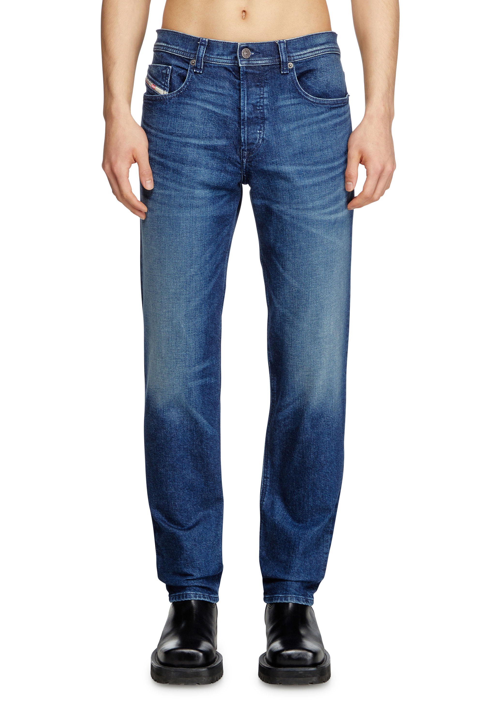 Diesel - Regular Jeans 2023 D-Finitive 09L51 Hombre, Azul Oscuro - 1