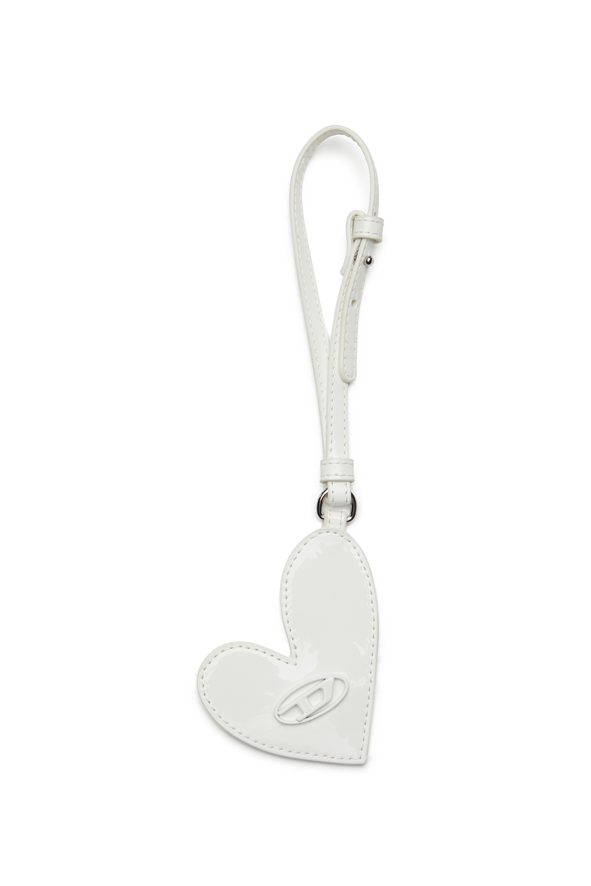 Diesel - PLAY MIRROR, Colgante en forma de espejo con acabado brillante Mujer in Blanco - 1