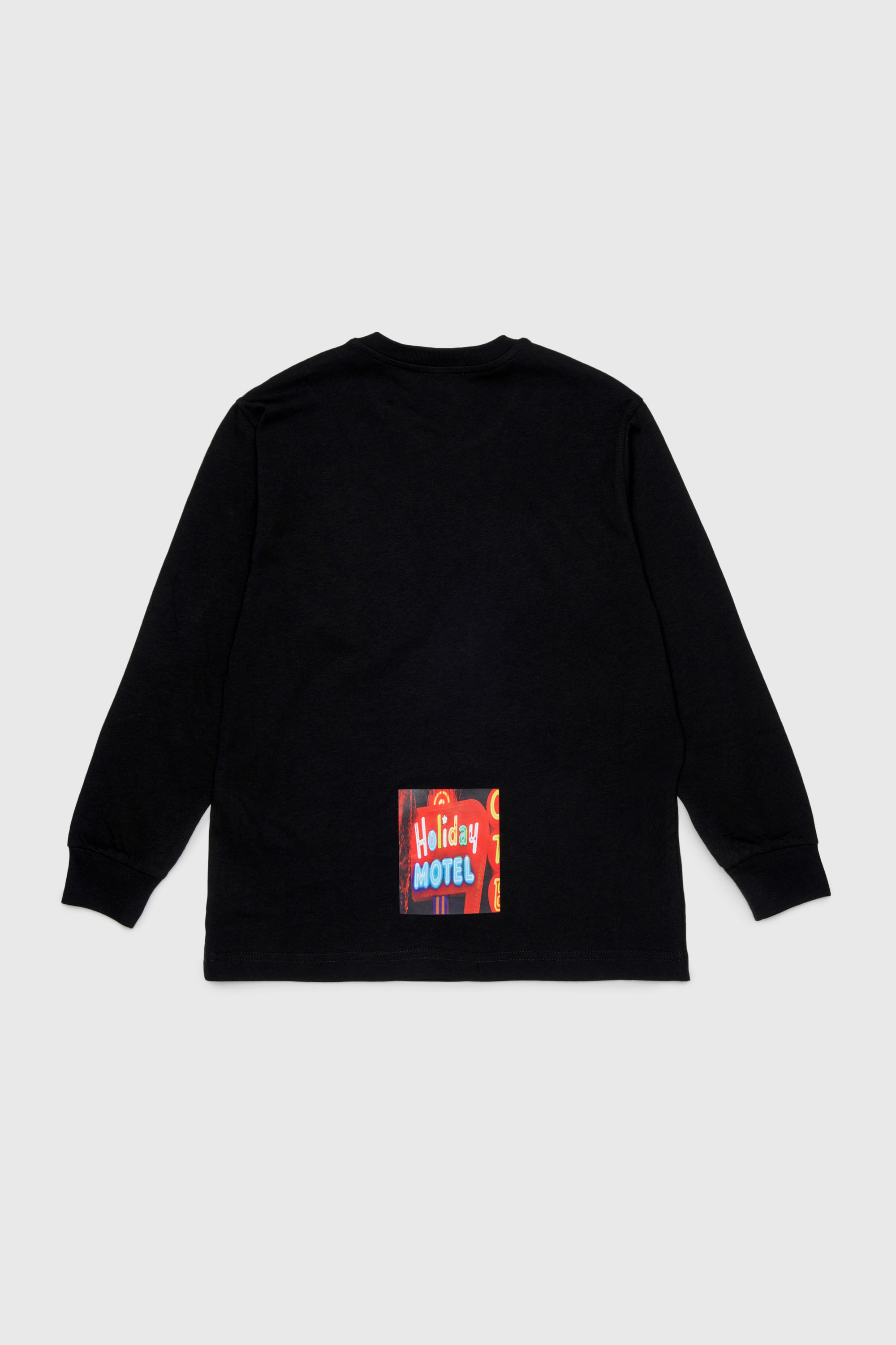 Diesel - TFORMY OVER, Man's Long-sleeve T-shirt with photo prints in Black - 2