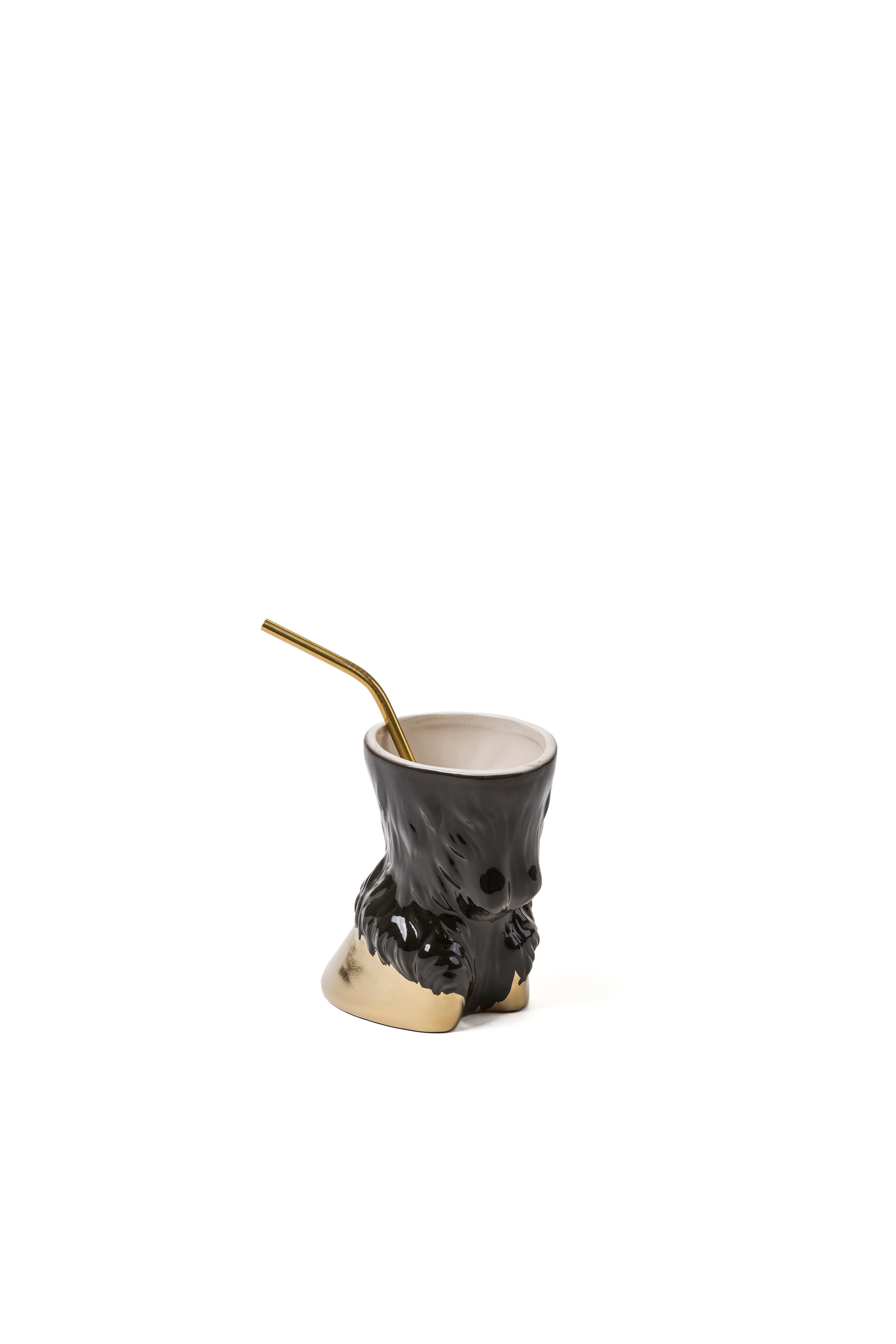 Diesel - 11082 Party Animal, Florero/parte de vasos "Bull" Unisex in Dorado - 4
