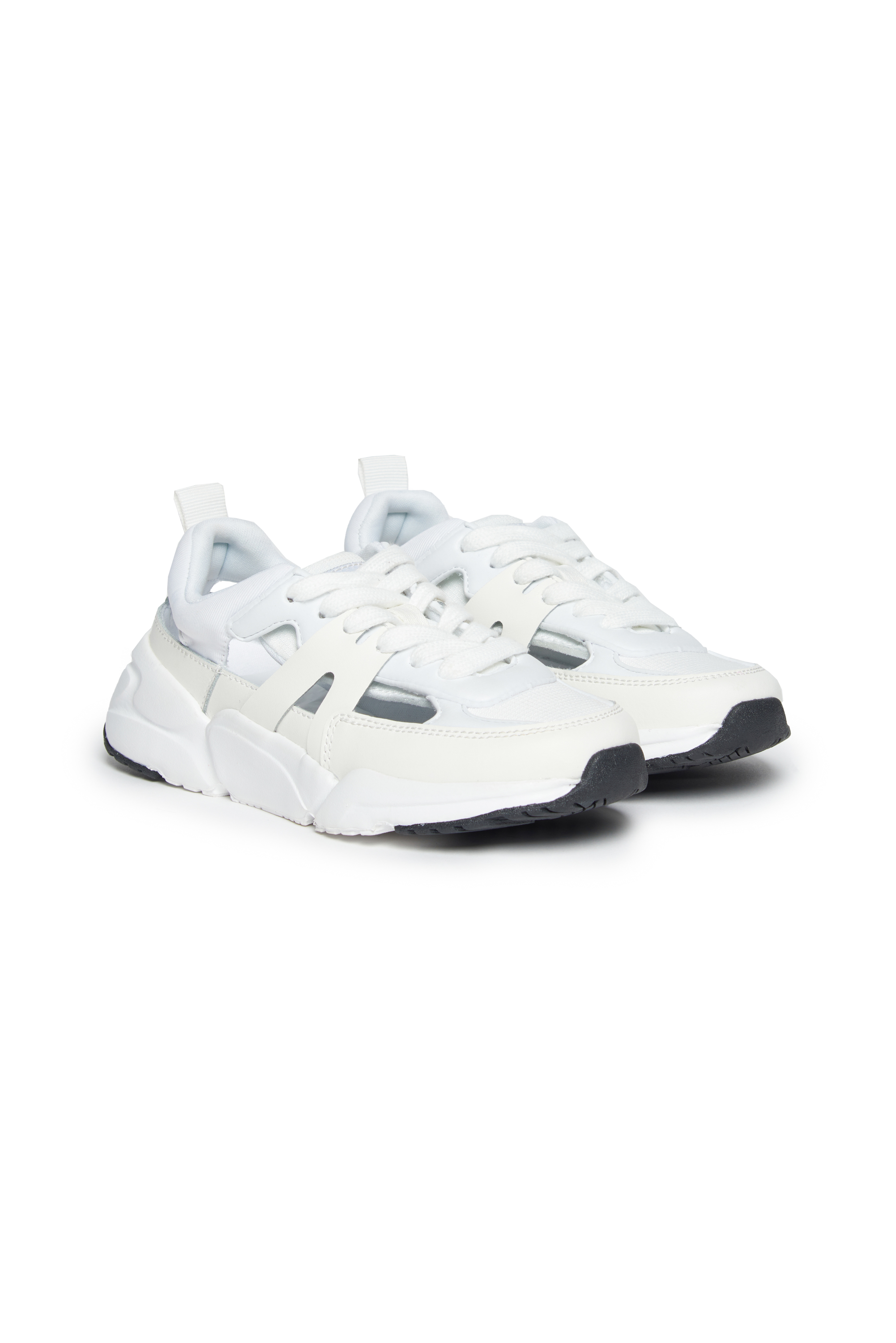 Diesel - S-MILLENIUM LCS PRO, Unisex Sandal sneaker in ripstop and leather in White - Image 2