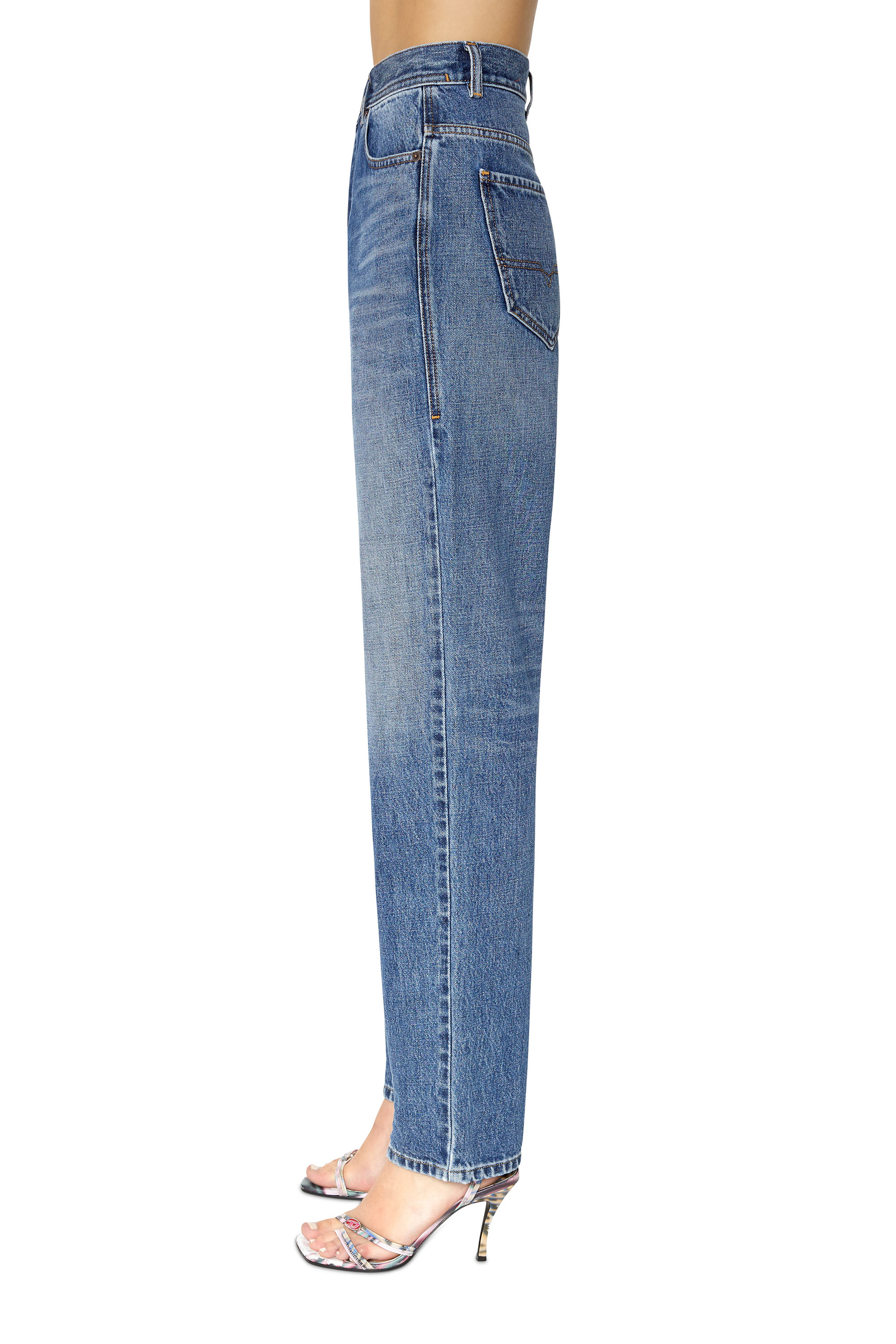 Diesel - Straight Jeans 1956 D-Tulip 007C2, Azul medio - Image 5