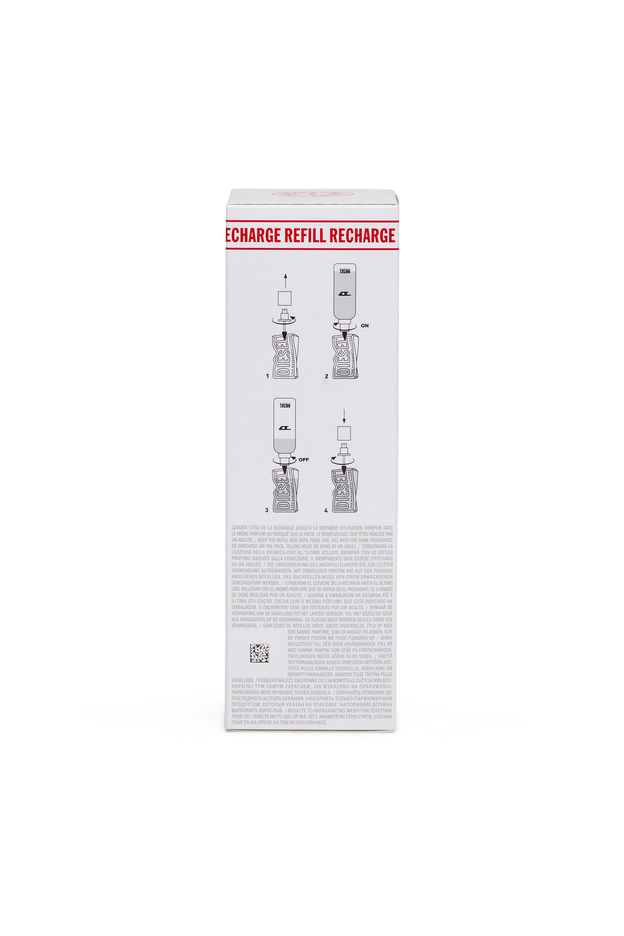 Diesel - D REFILL 150 ML, D REFILL 150ml, Eau de Toilette Unisex in Gris - 3