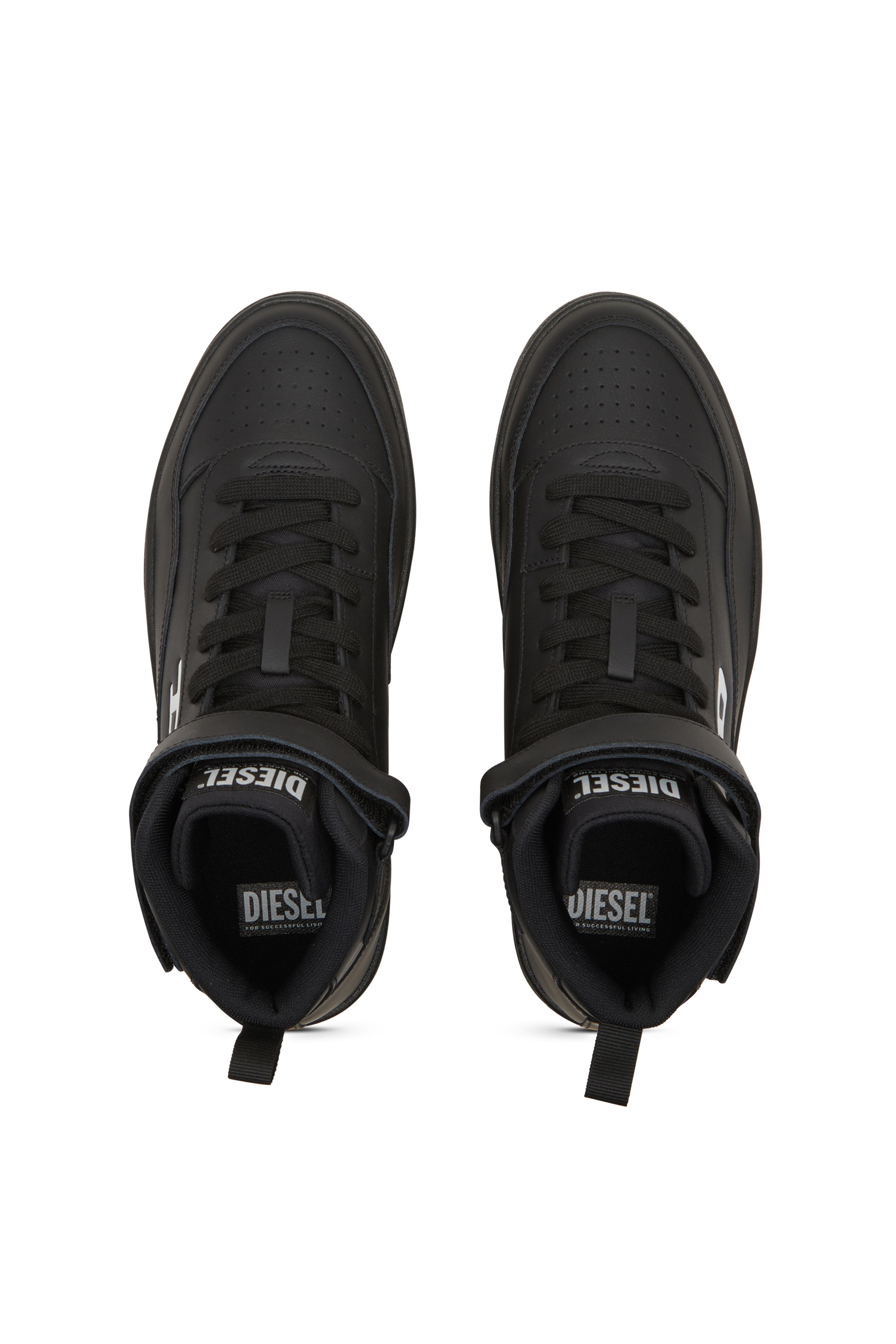 Diesel - S-TRACKER-D MID, Deportivas medias Hombre in Negro - 6