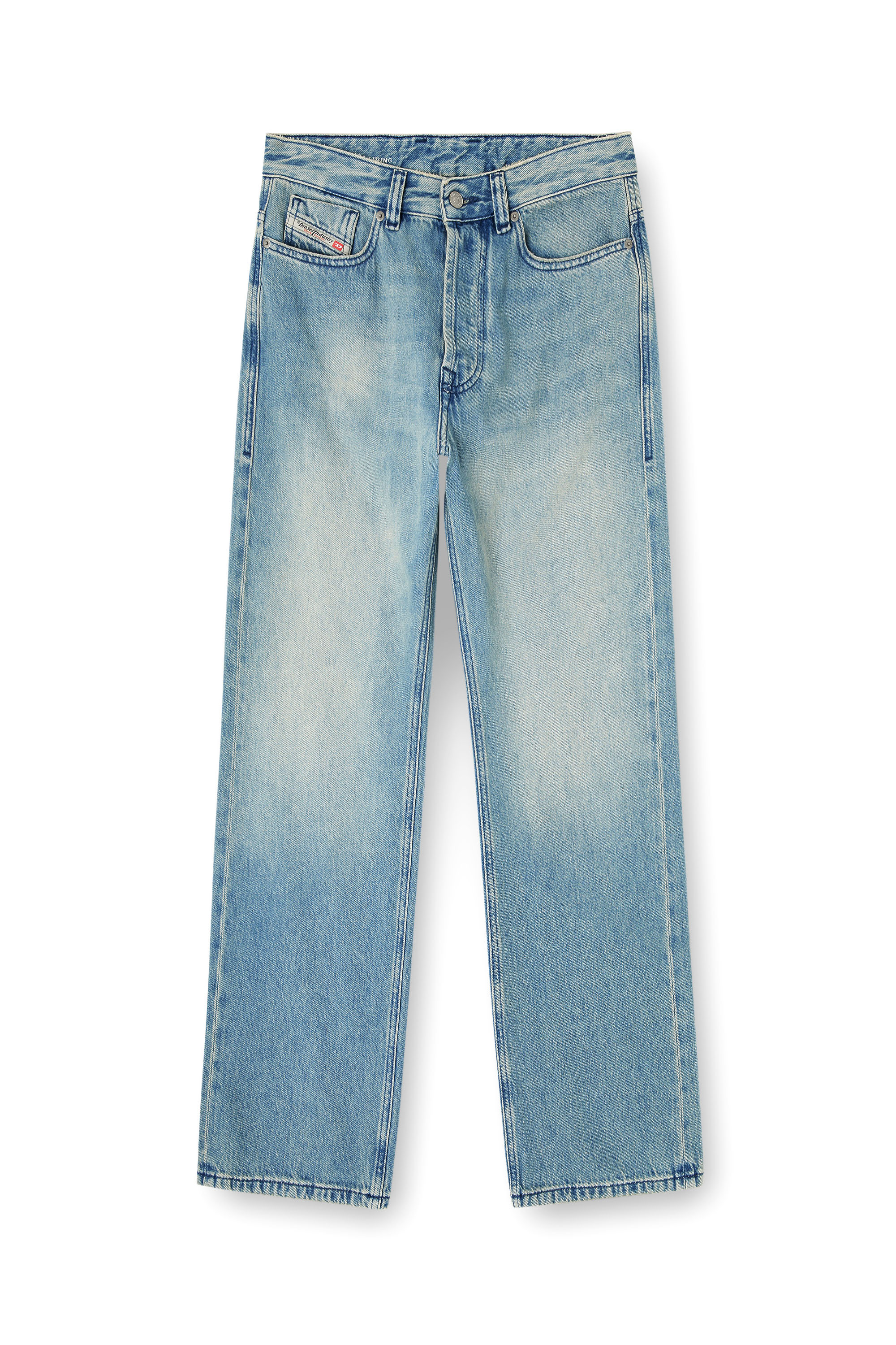 Diesel - Relaxed Jeans 1980 D-Eeper 0BEBF Hombre, Azul Claro - 3