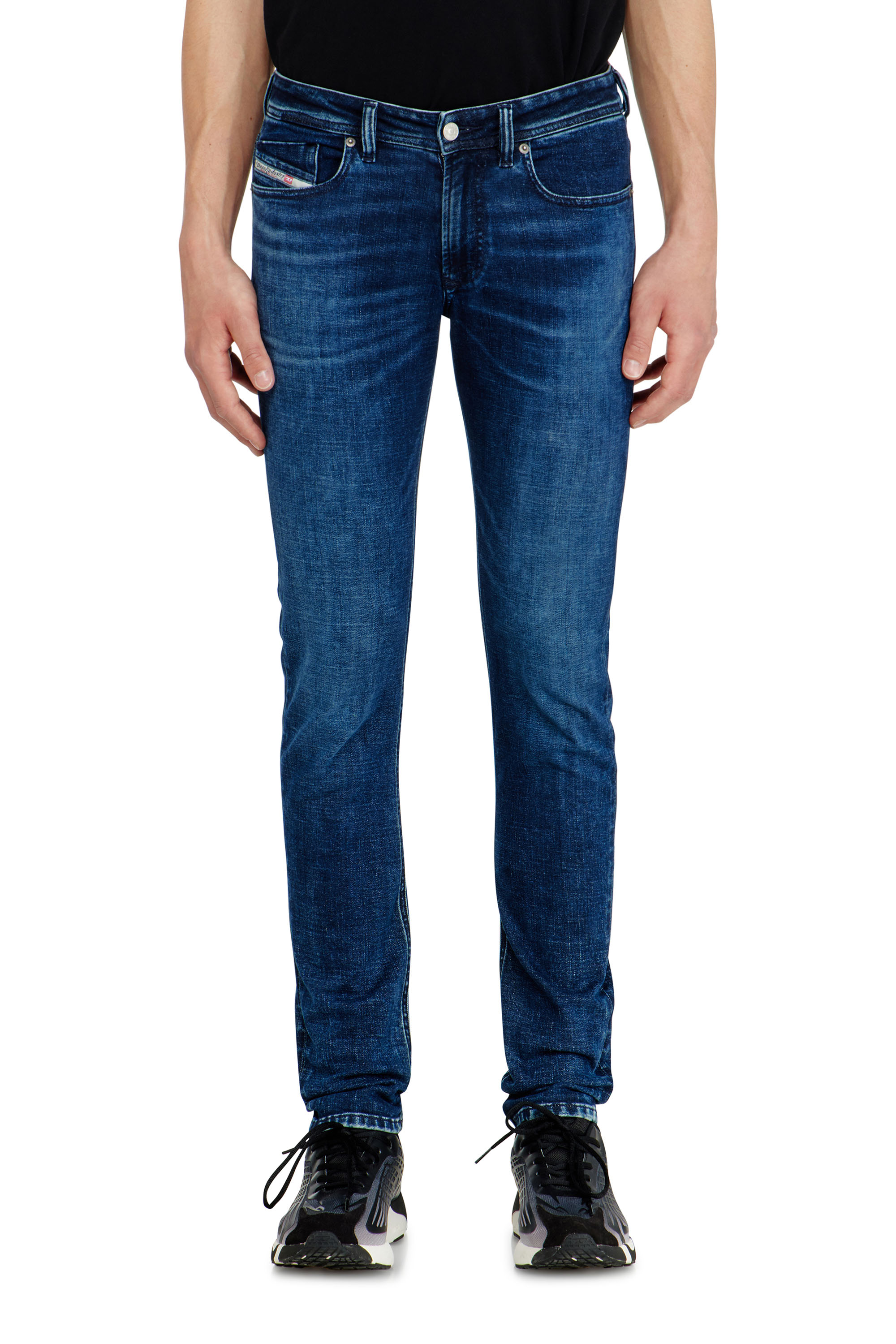 Diesel - Skinny Jeans 1979 Sleenker 0KBBD Hombre, Azul Oscuro - 1