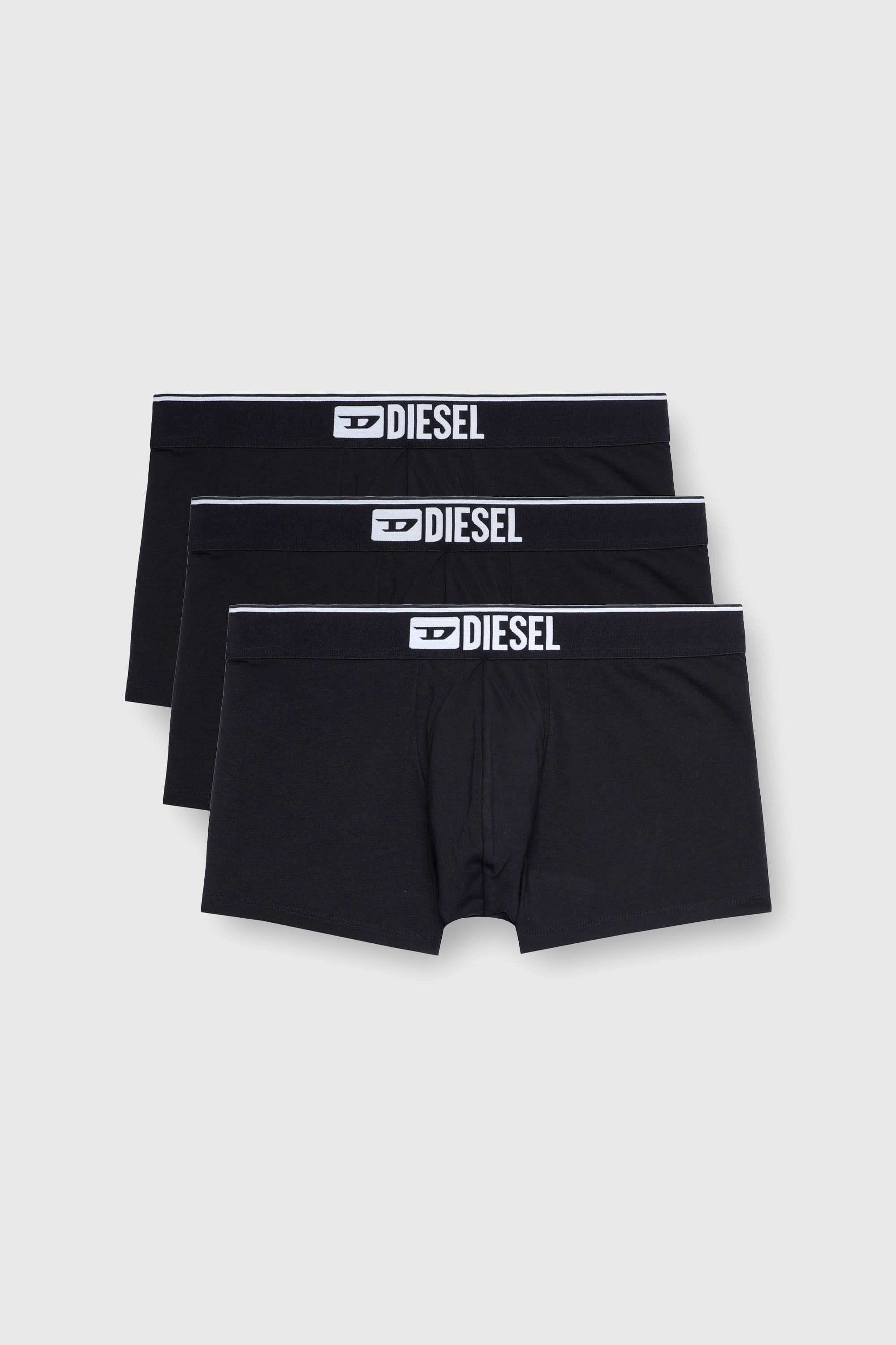 Diesel - UMBX-DAMIENTHREEPACK, Paquete de tres b&oacute;xers ajustados lisos Hombre in Negro - 2