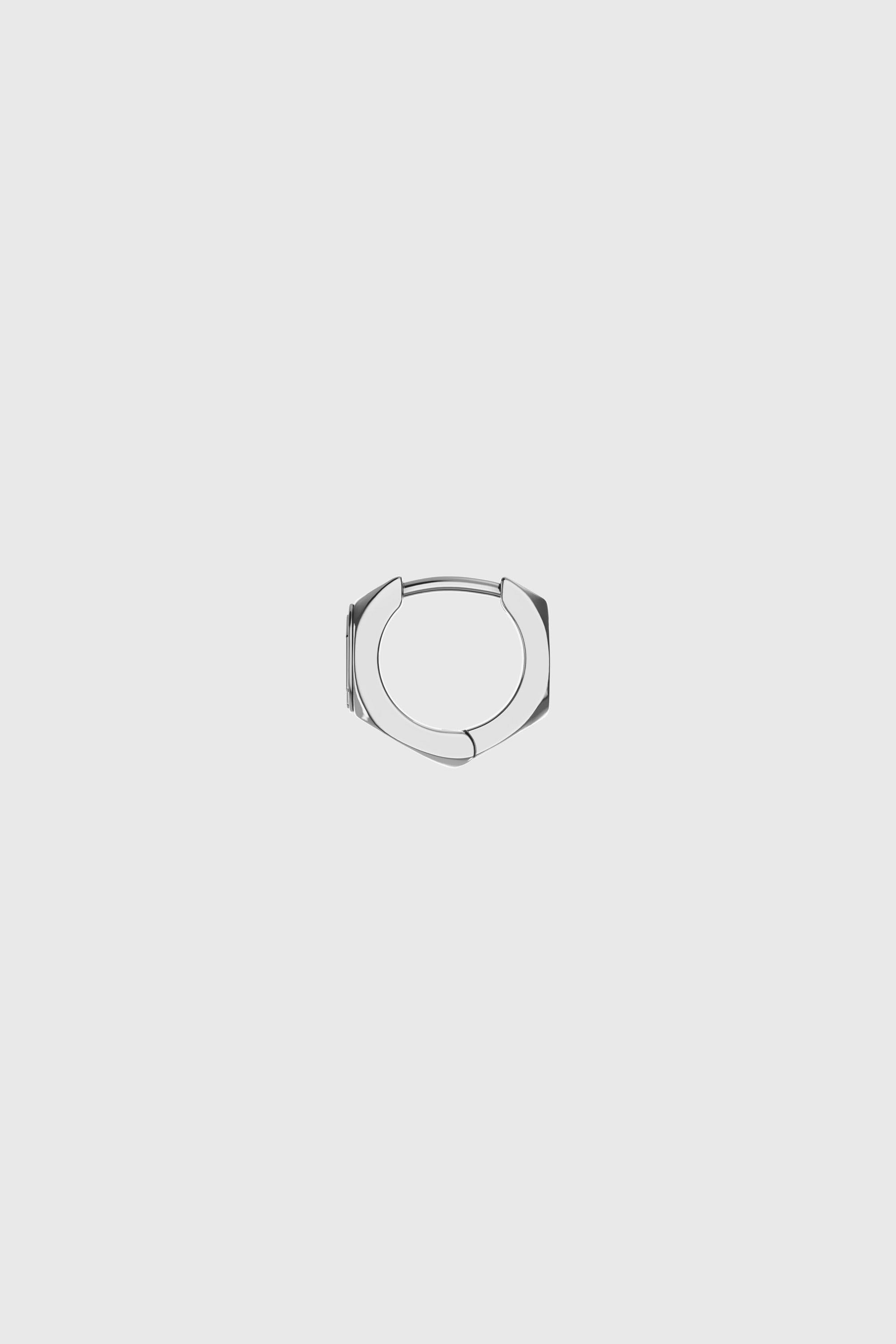Diesel - DX1692040 JEWELLERY, Unisex's Stainless steel single hoop earring in Silver - 2