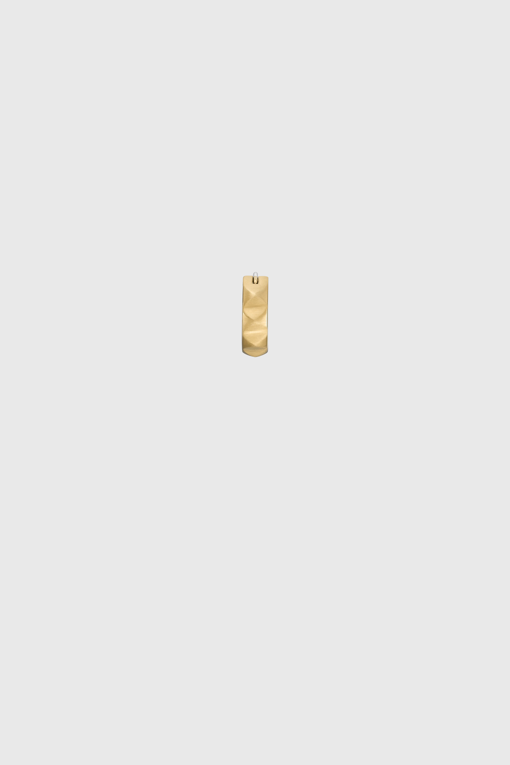Diesel - DX1417, Unisex's Gold-Tone Stainless Steel single hoop earring in Gold - 2