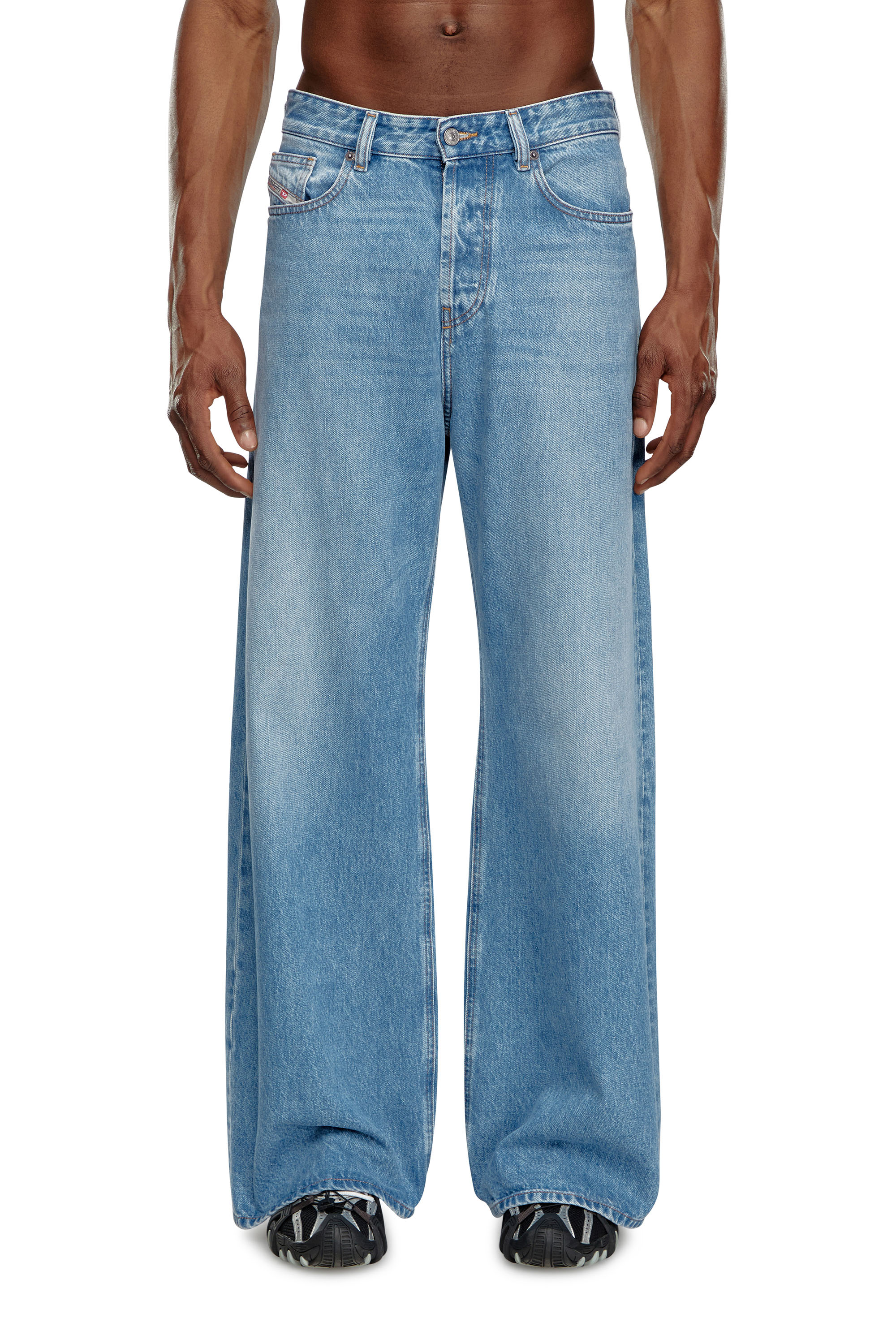 Diesel - Relaxed Jeans 1996 D-Sire 09I29 Unisex, Azul Claro - 4