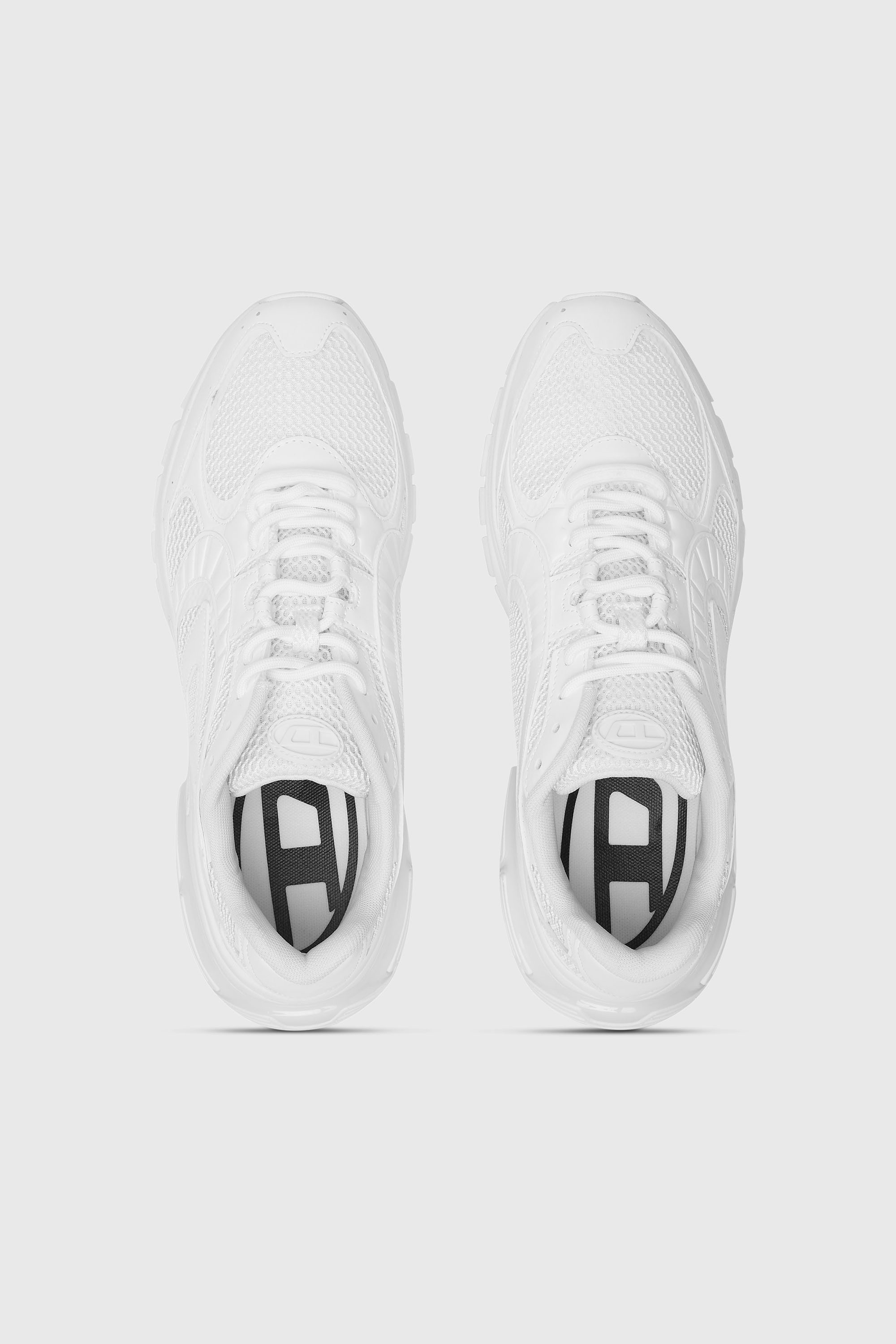 Diesel - S-PRO-V-DENSE LOW, S-Pro-V-Dense-Deportivas de malla con logotipo Oval D Hombre in Blanco - 4