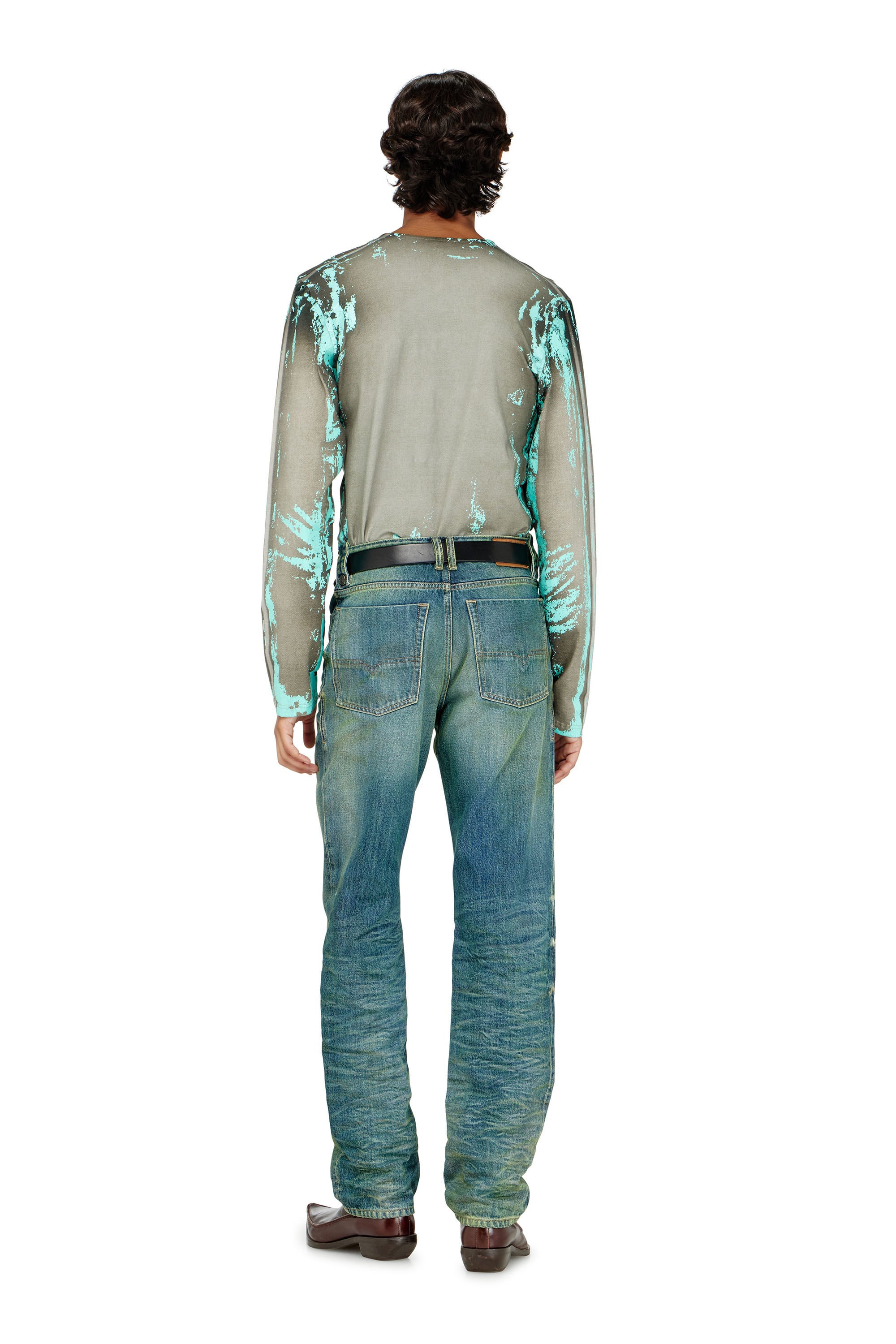 Diesel - Regular Jeans 1991 D-Voeed 007FV Hombre, Azul medio - 4