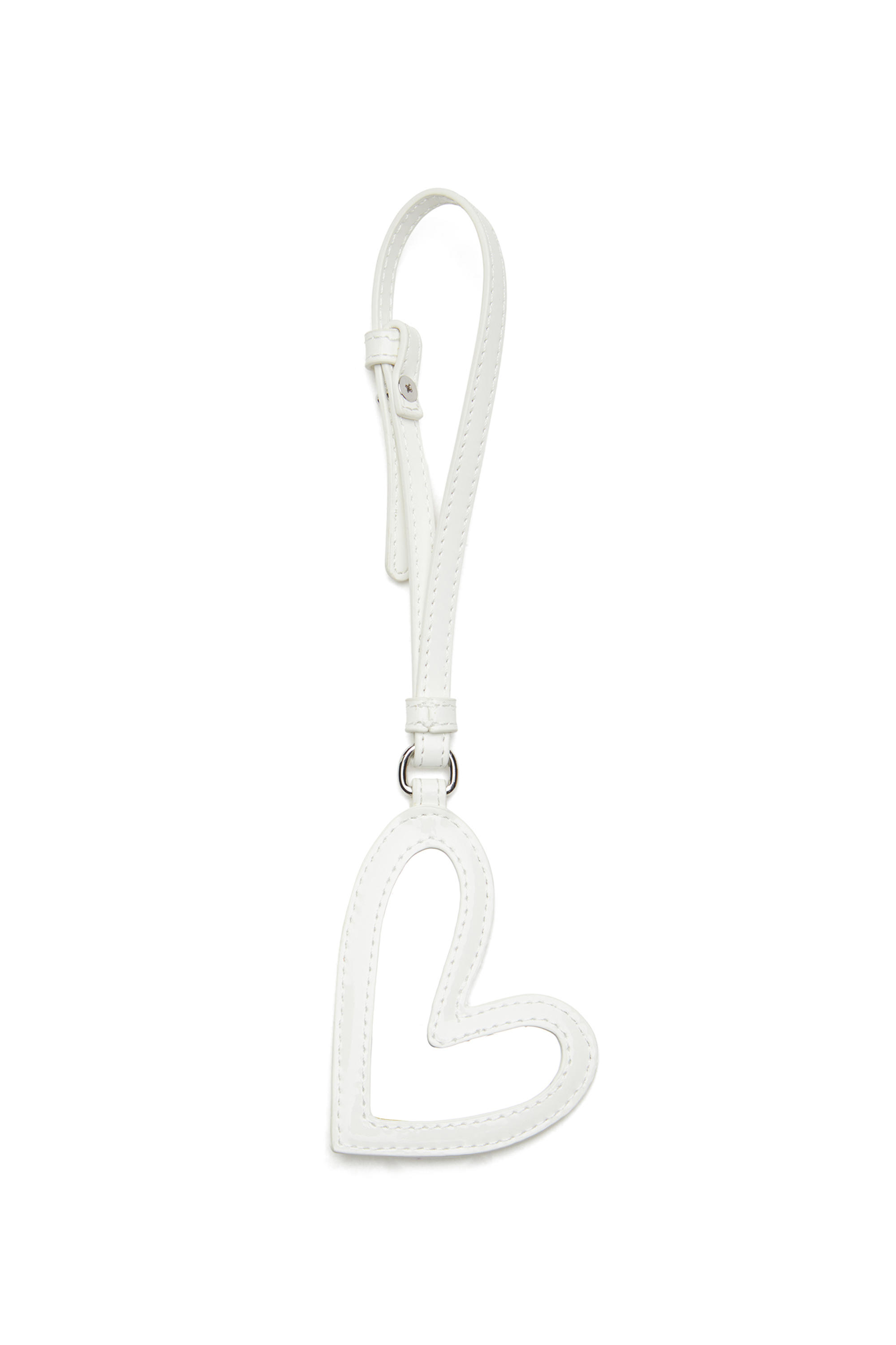 Diesel - PLAY MIRROR, Colgante en forma de espejo con acabado brillante Mujer in Blanco - 2