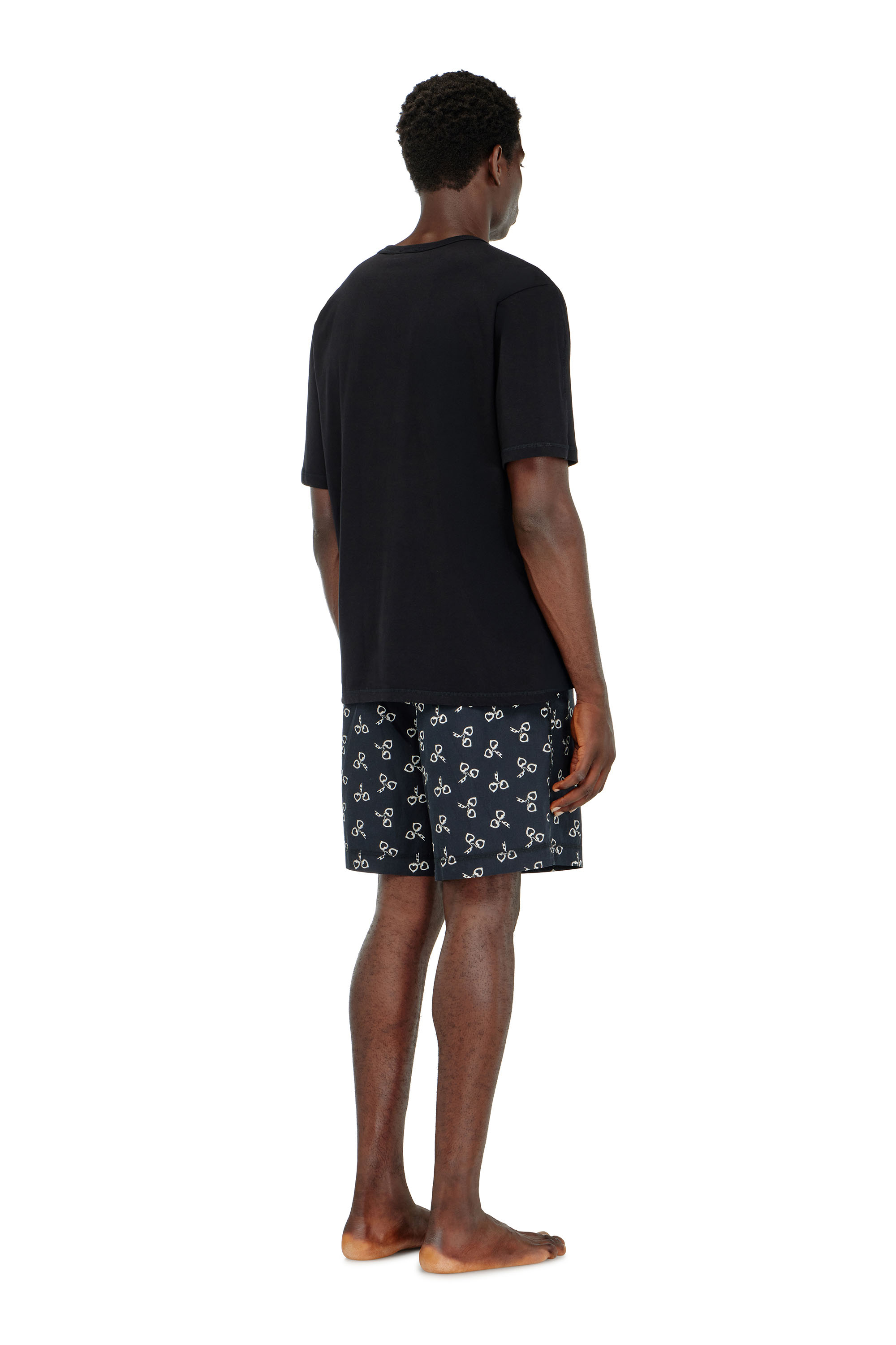 Diesel - KIT-JAMES-D-BOX, Pijama de algod&oacute;n con estampado de esposas Hombre in ToBeDefined - 3