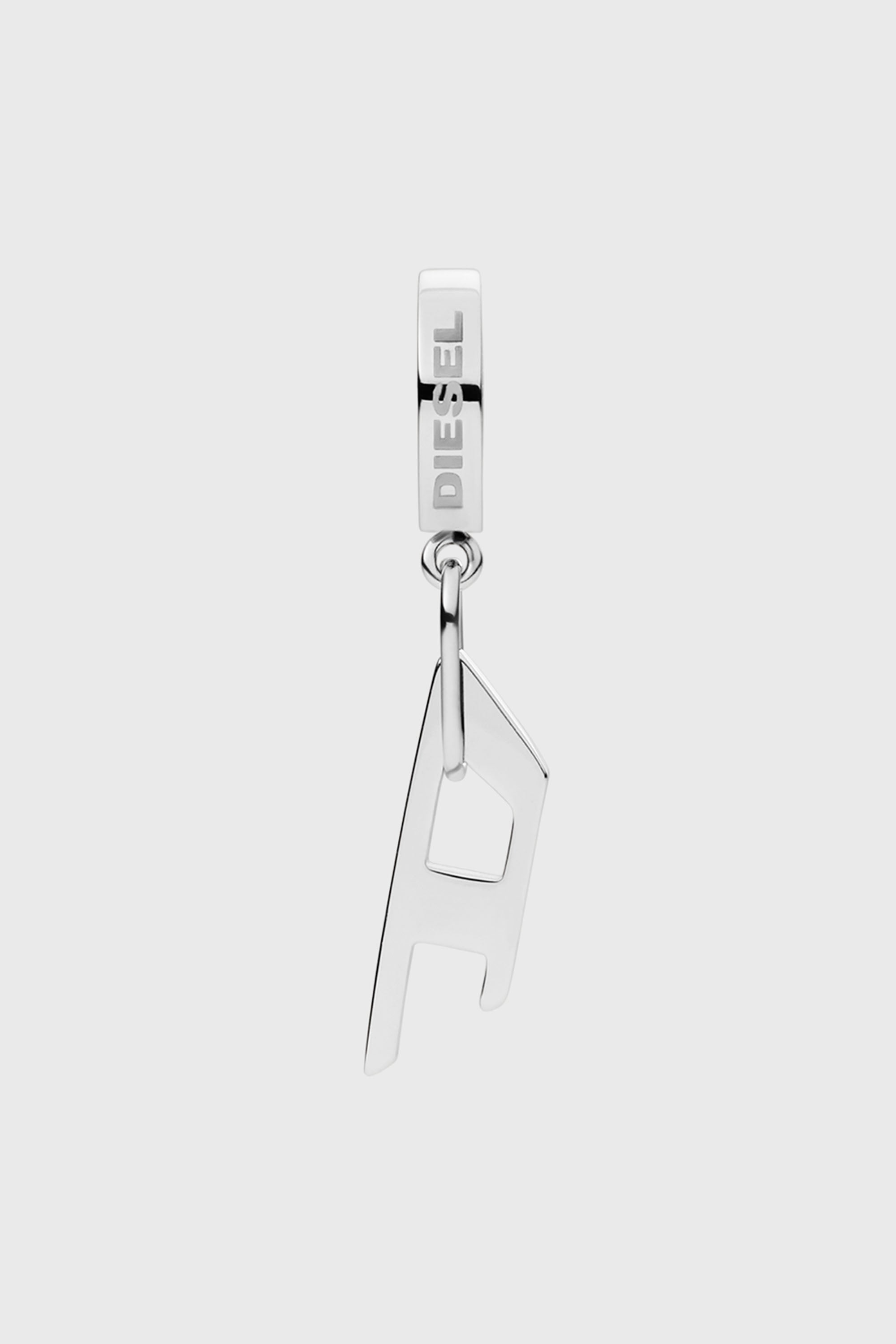 Diesel - DX1336, Pendiente de aro Unisex in Plateado - 2