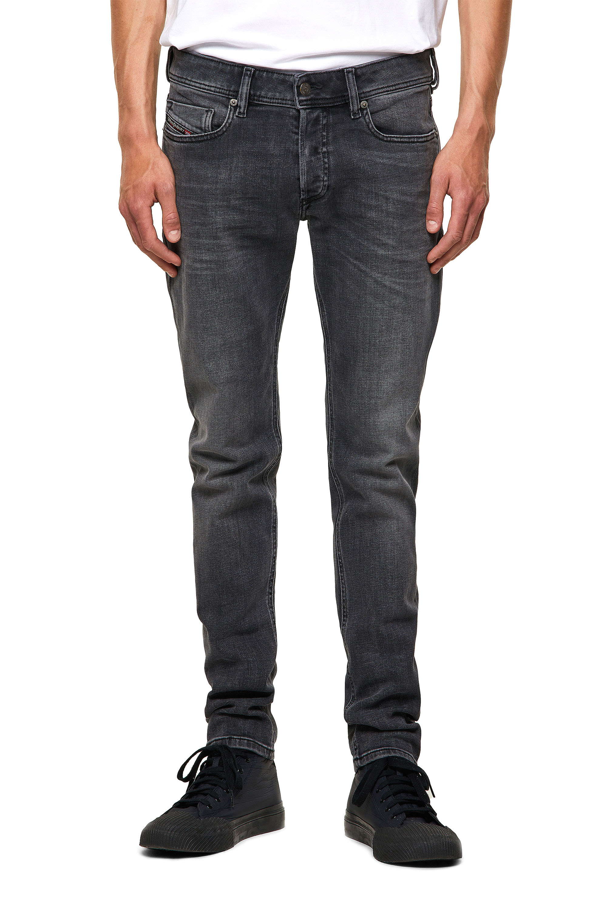 Sleenker 09A18, Negro/Gris oscuro - Vaqueros