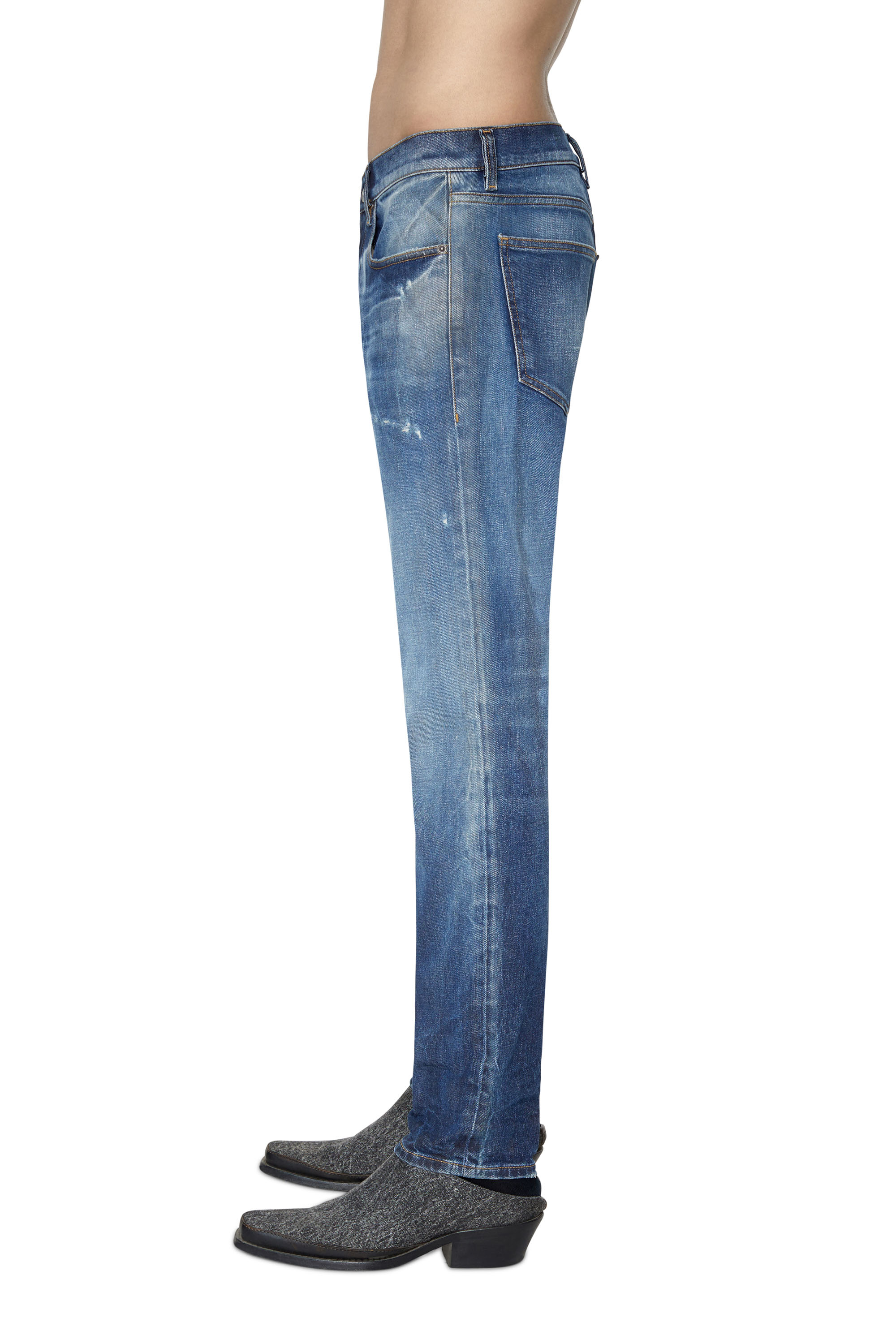 Diesel - 2019 D-STRUKT 09E14 Slim Jeans, Azul medio - Image 5