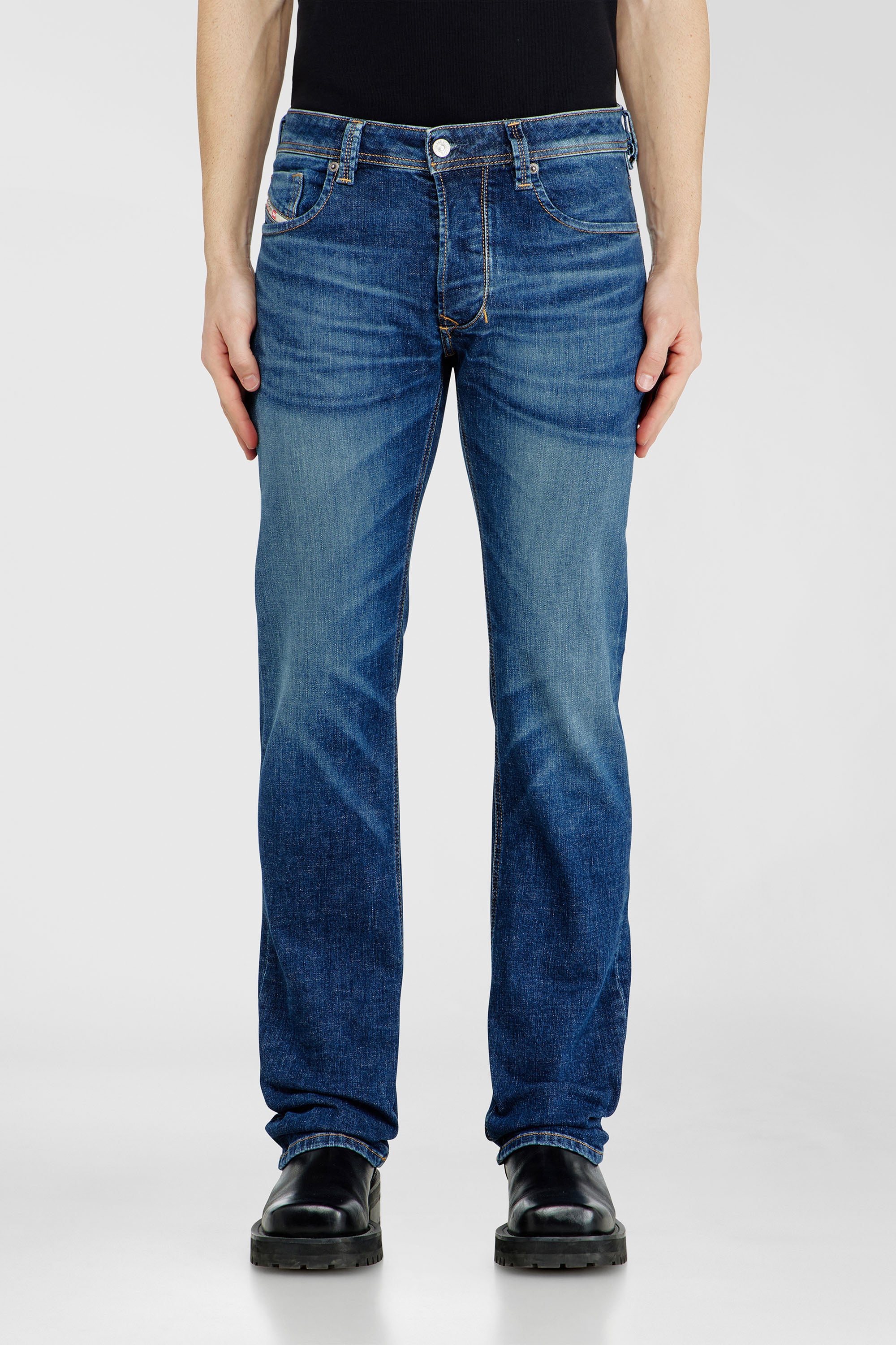 Diesel - Regular Jeans 1985 Larkee 09J47 Hombre, Azul Oscuro - 1