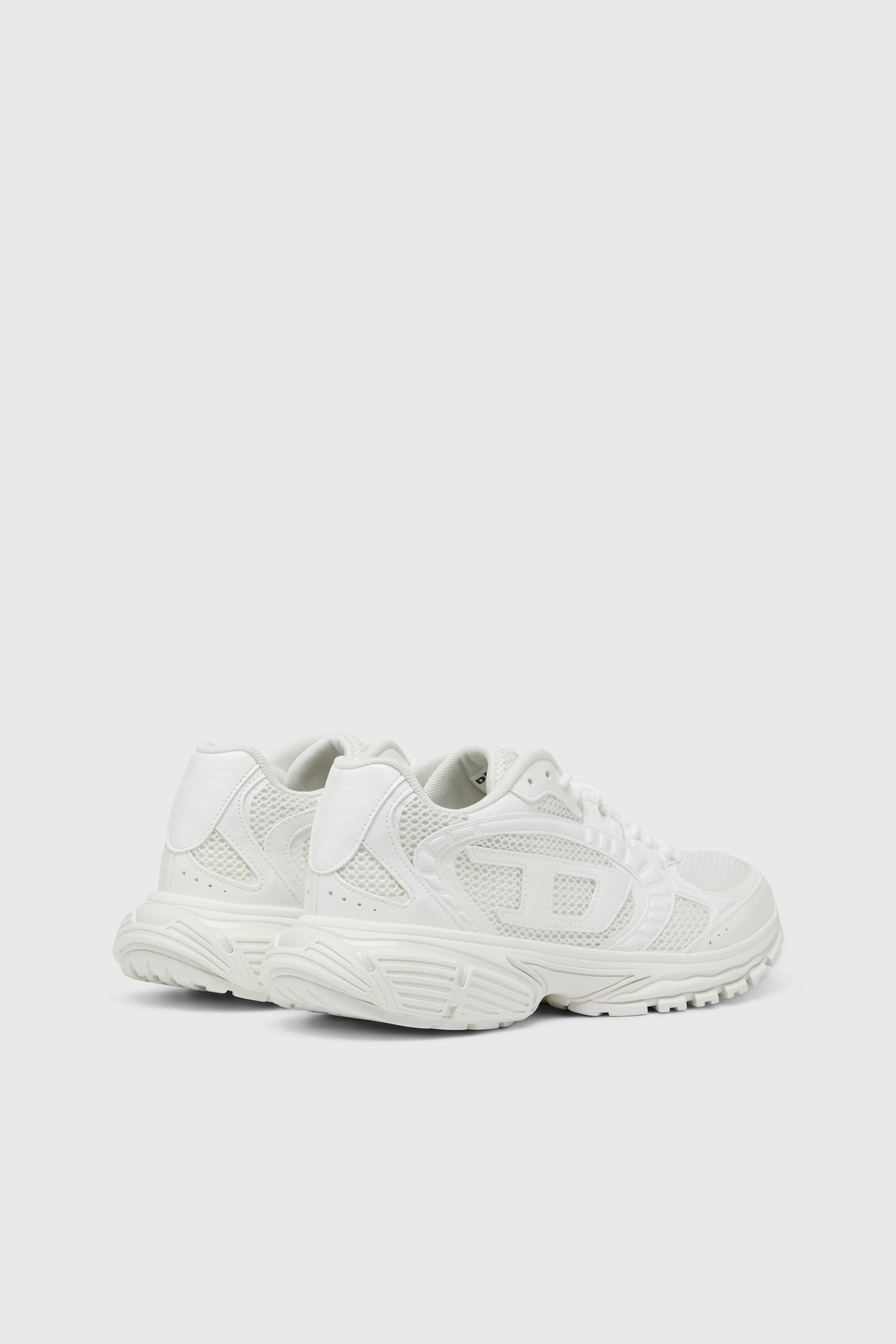 Diesel - S-PRO-V-DENSE LOW, S-Pro-V-Dense-Deportivas de malla con logotipo Oval D Hombre in Blanco - 3