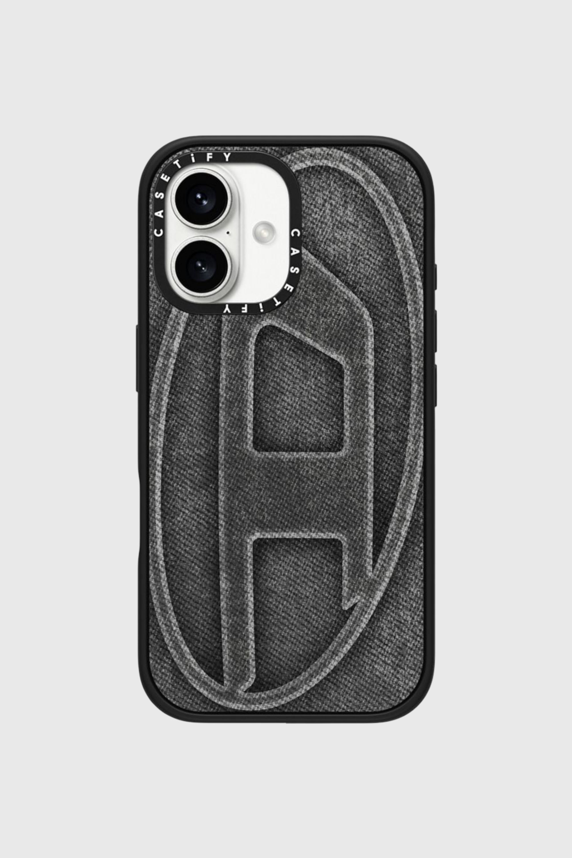 Diesel - 60578 MOULDED CASE, Funda Oval D impact por iPhone 16 Unisex in Negro - 1