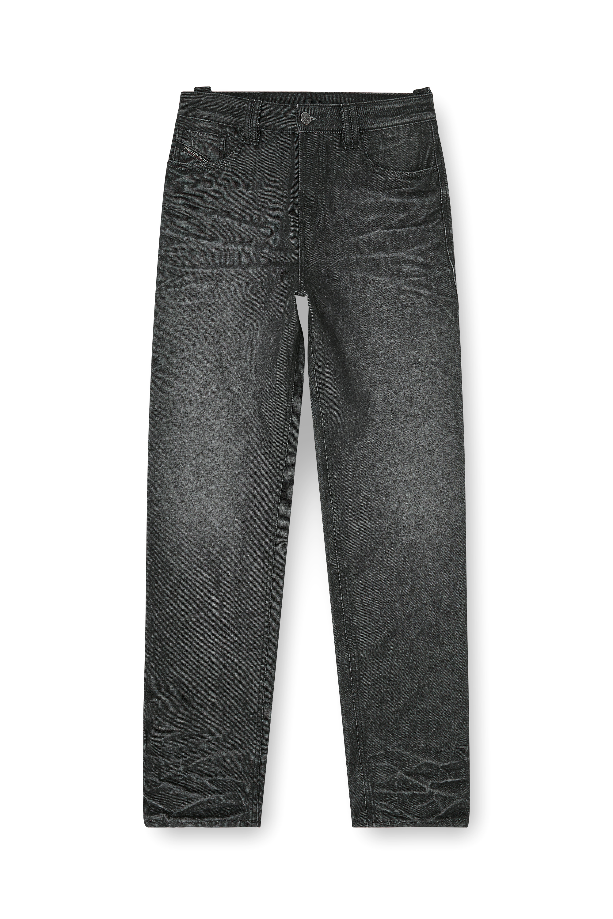 Diesel - Regular Jeans 1991 D-Voeed 09R39 Hombre, Negro/Gris oscuro - 6