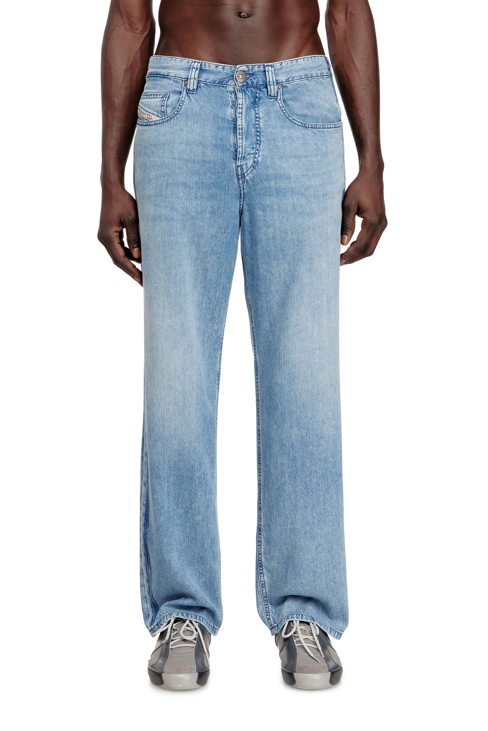 Diesel - Relaxed Jeans 2001 D-Macro 0CECC Hombre, null - 1