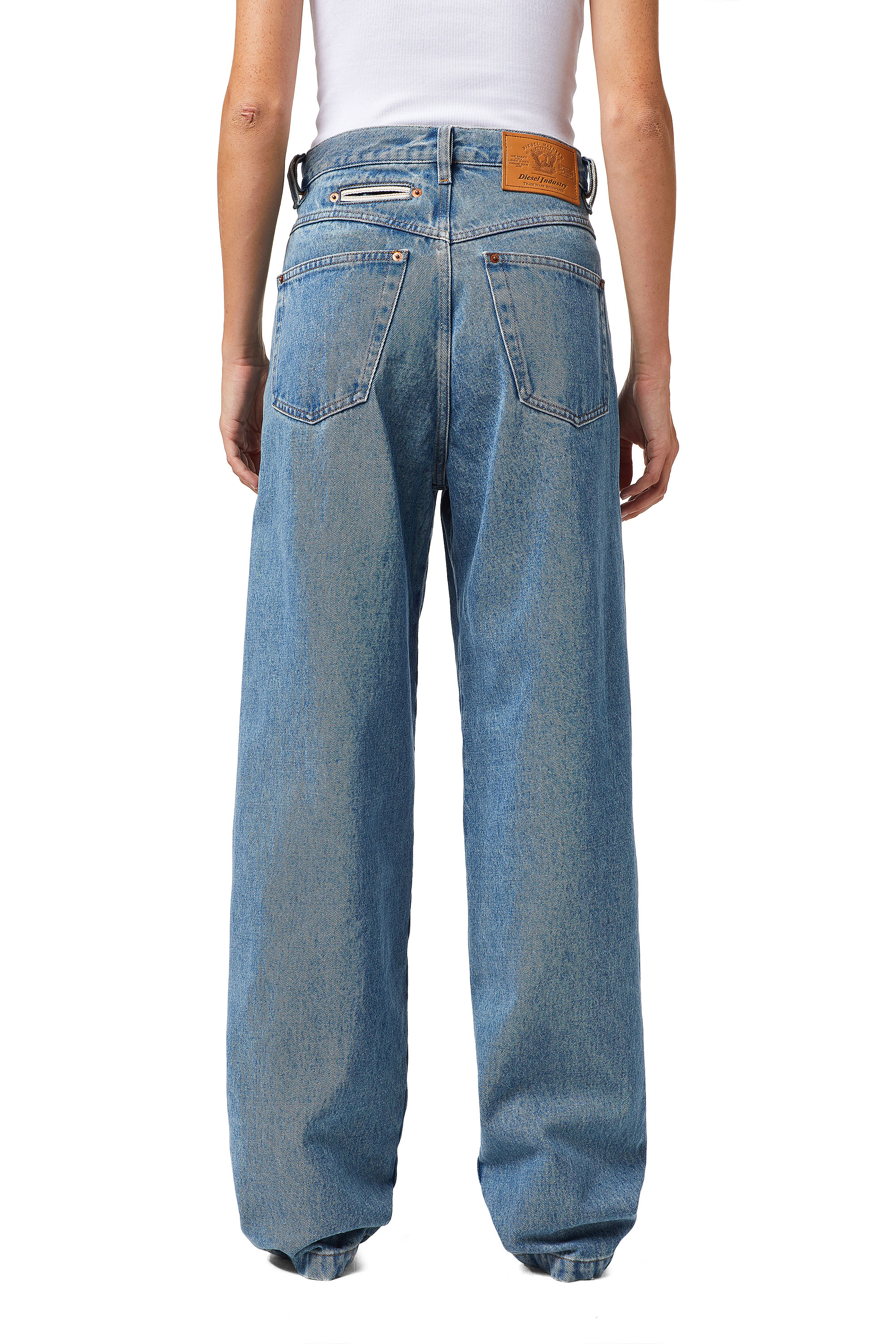 Diesel - DXD-2P1 0EHAP Straight Jeans, Azul Claro - Image 2