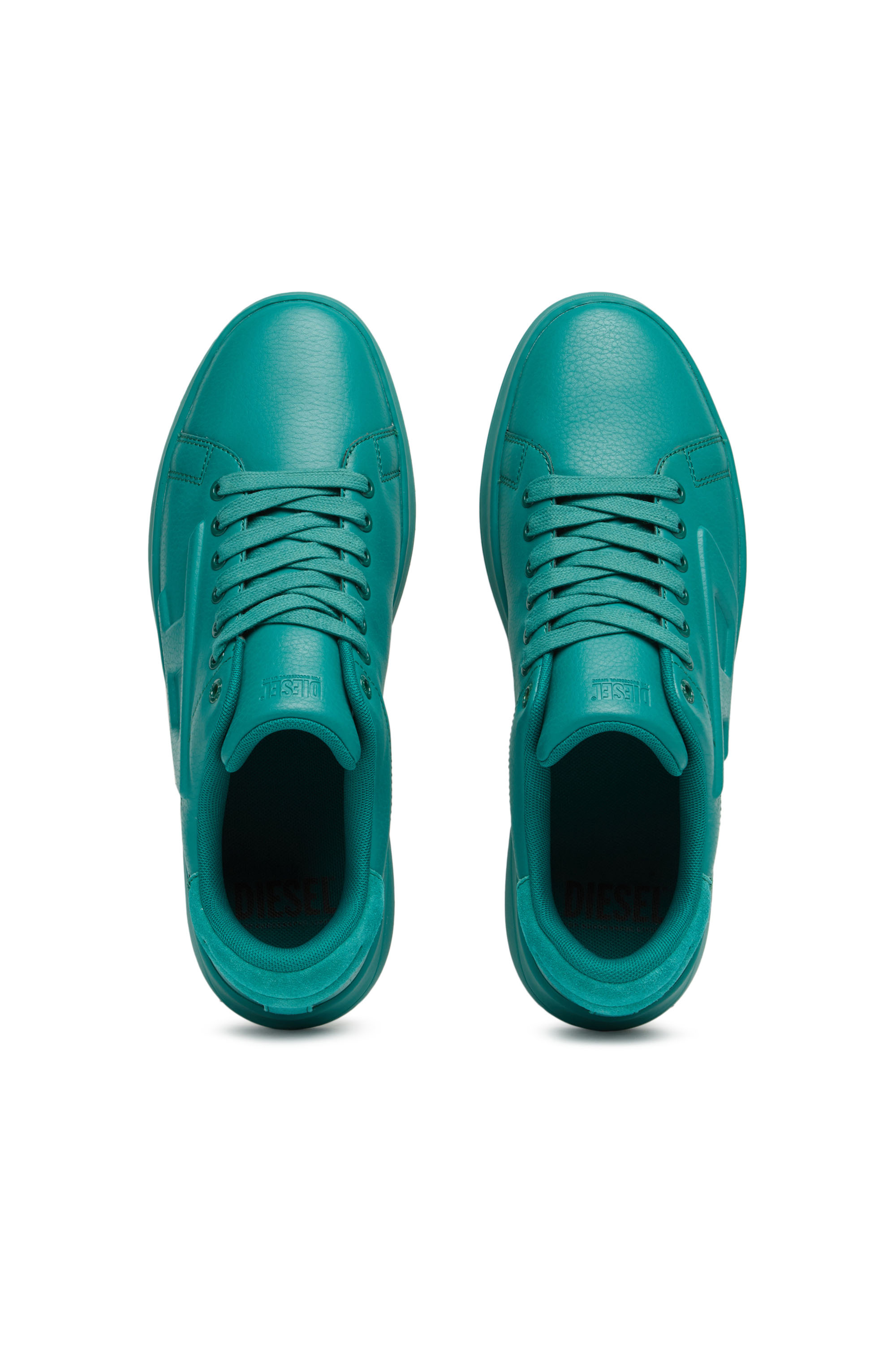 Diesel - S-ATHENE LOW, S-Athene Low-Zapatillas con logotipo D en relieve Hombre in Verde - 5