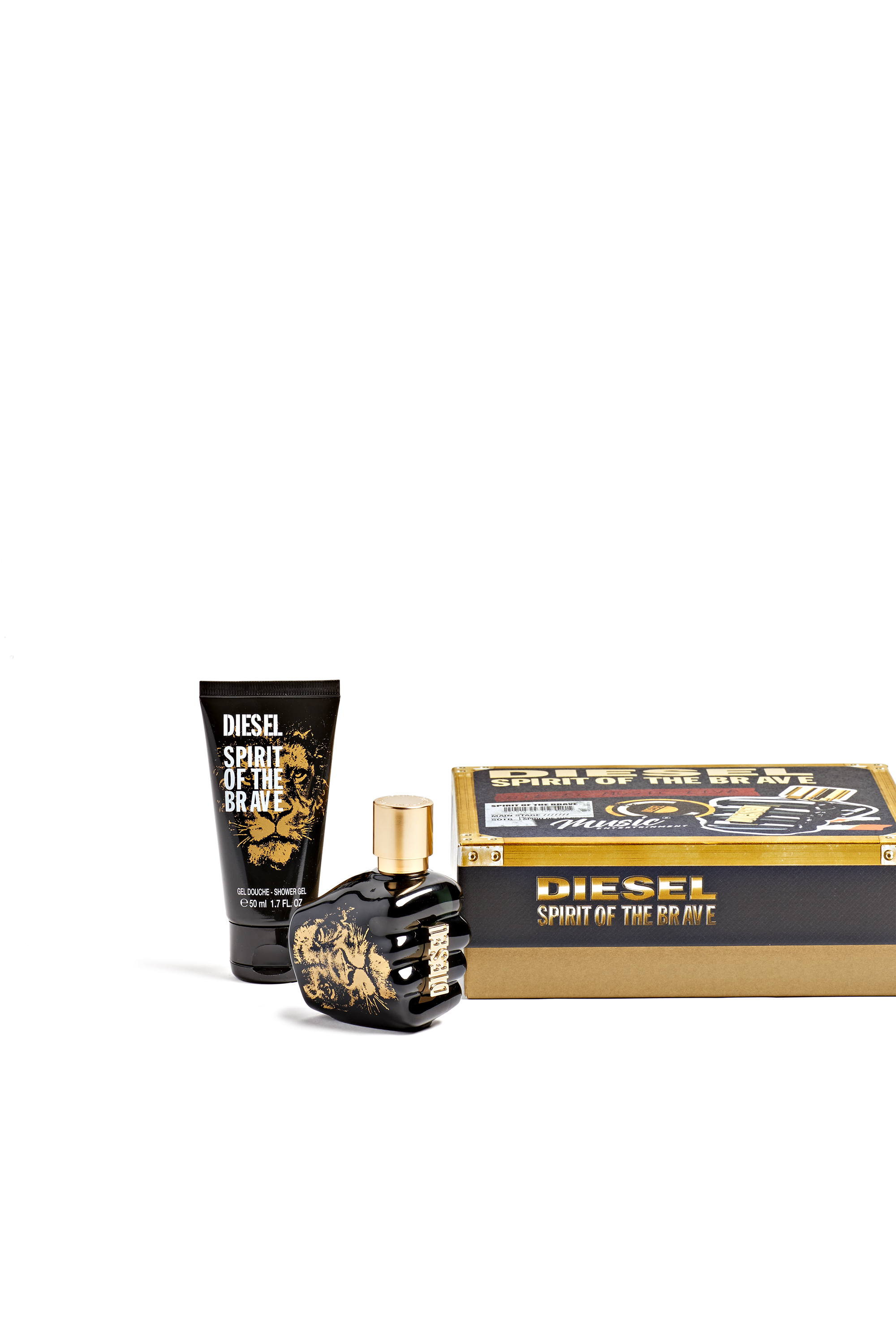 Diesel - SPIRIT OF THE BRAVE 35 ML GIFT SET, Estuche de regalo Spirit Of The Brave Hombre in Negro - 1