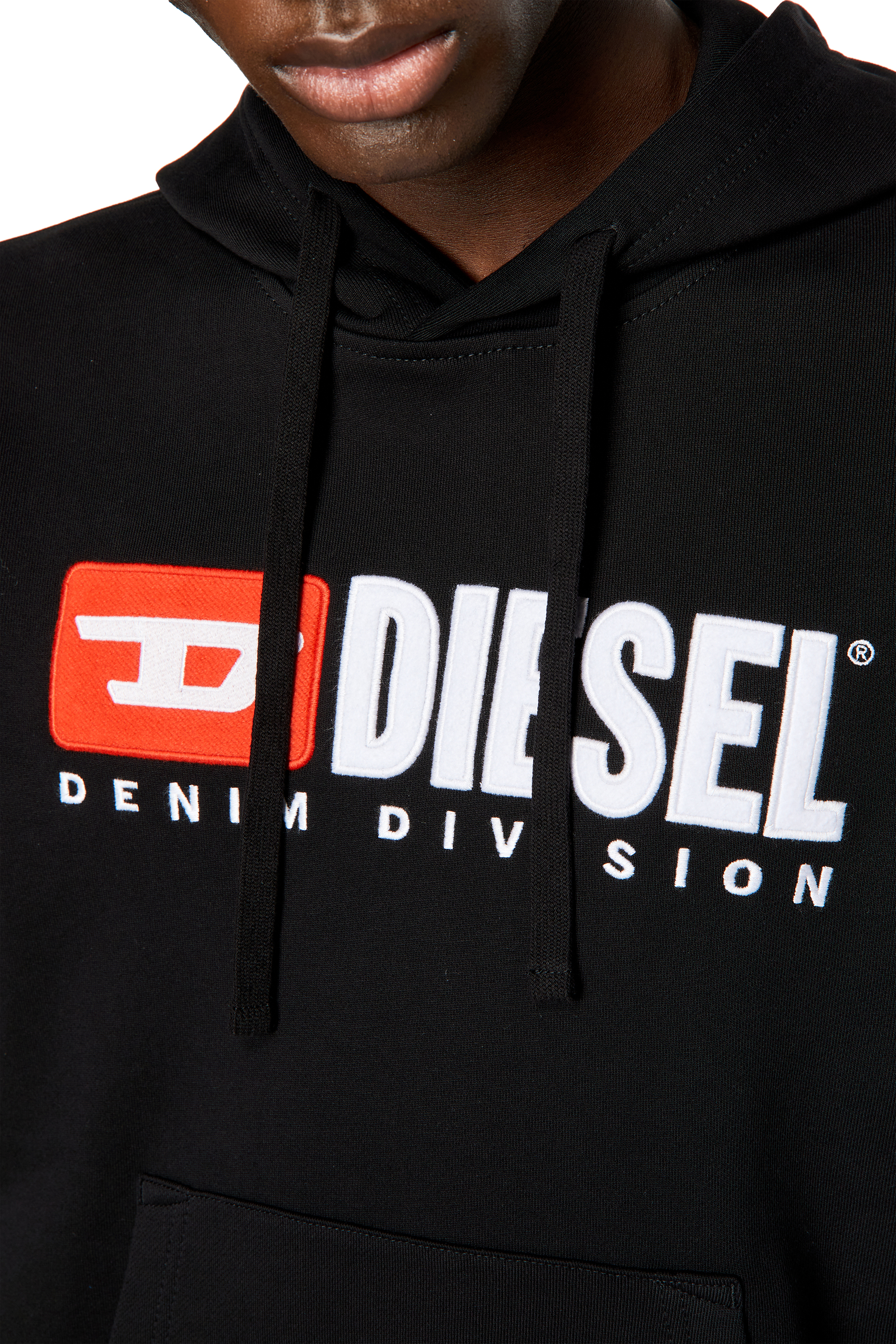 Diesel - S-GINN-HOOD-DIV, Negro - Image 5
