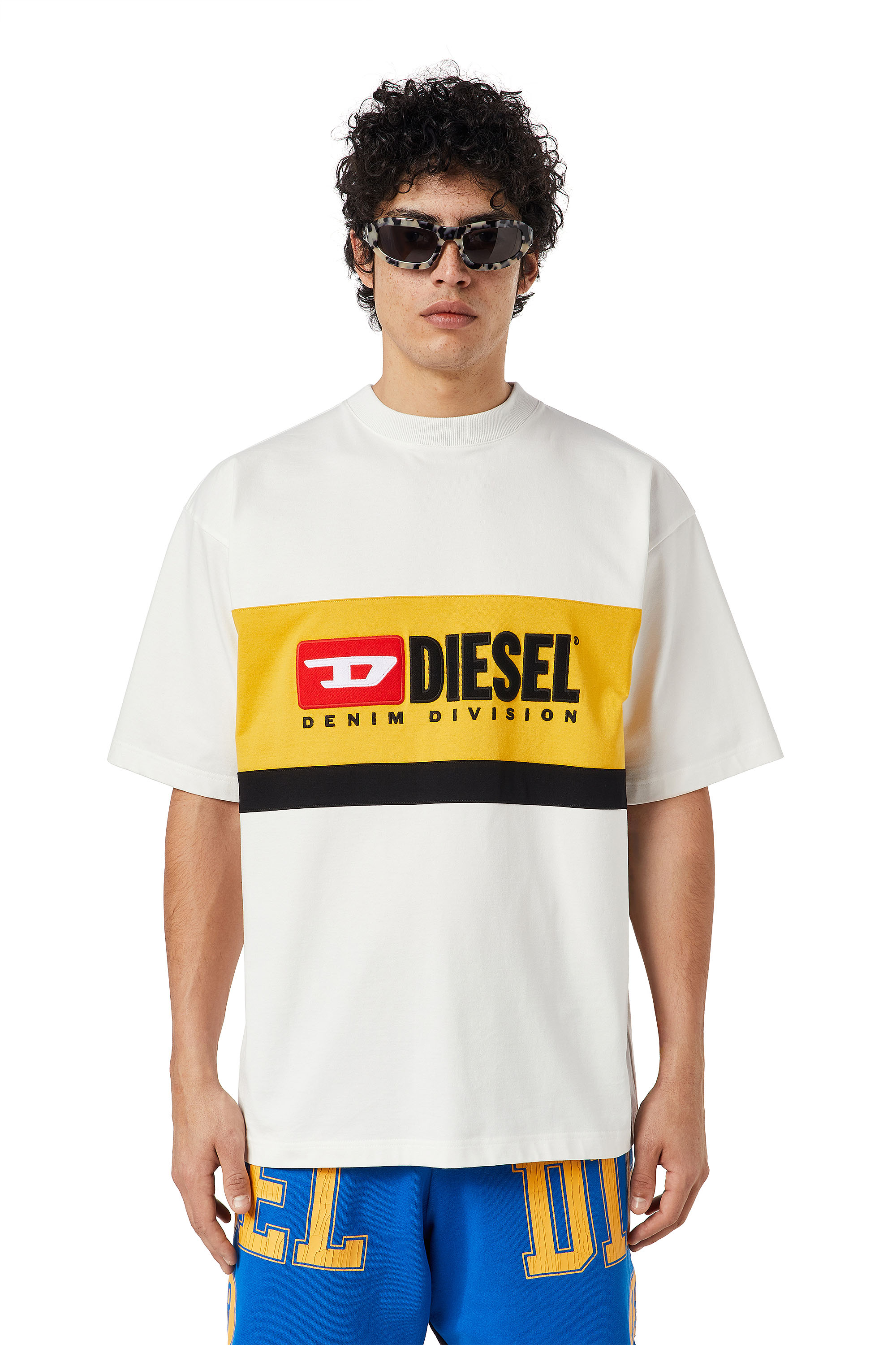 Diesel - T-STREAP-DIVISION, Blanco - Image 3