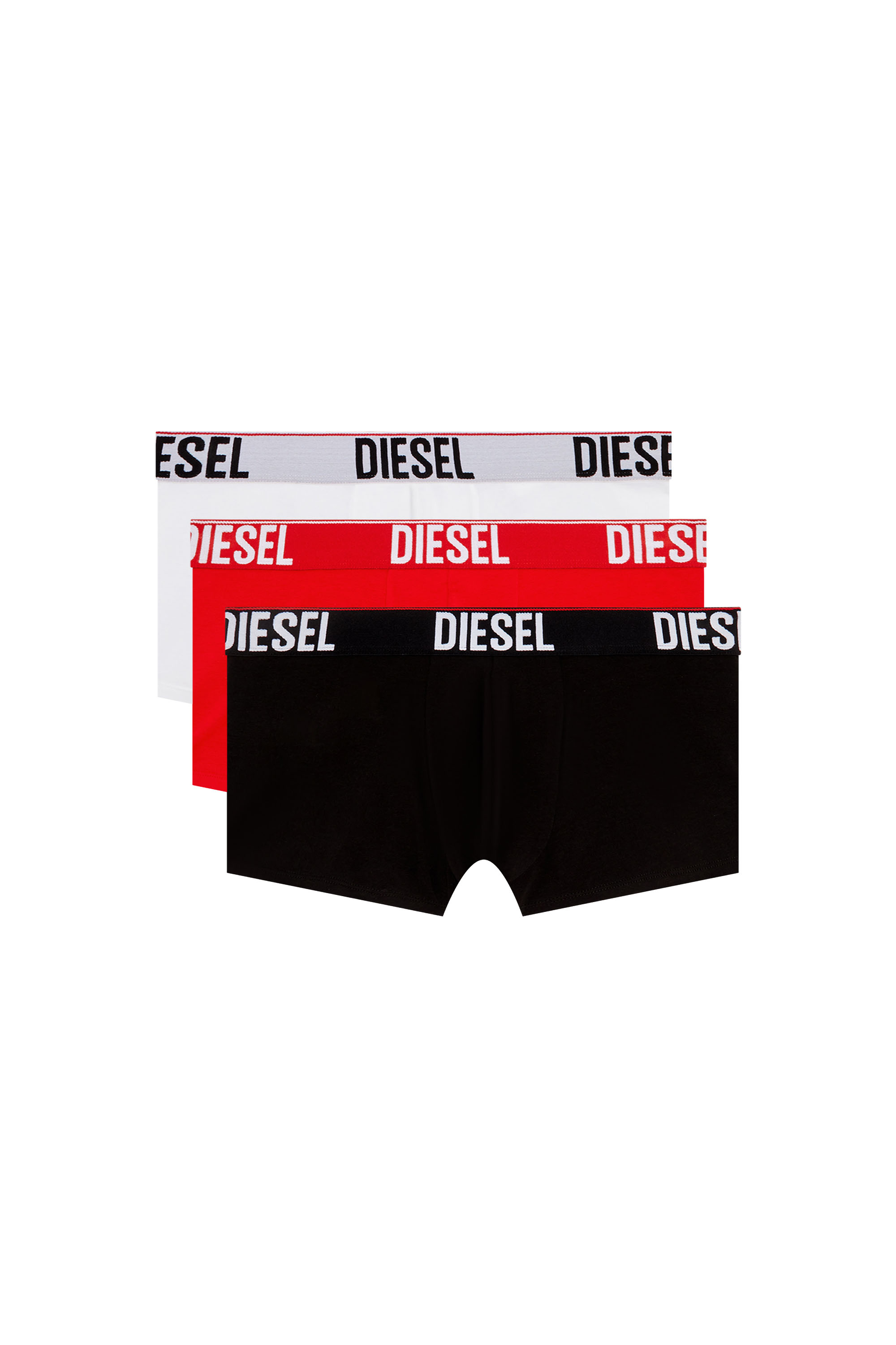 Diesel - UMBX-DAMIENTHREEPACK, Hombre Paquete de tres bóxers ajustados con cintura a tono in Multicolor - Image 1
