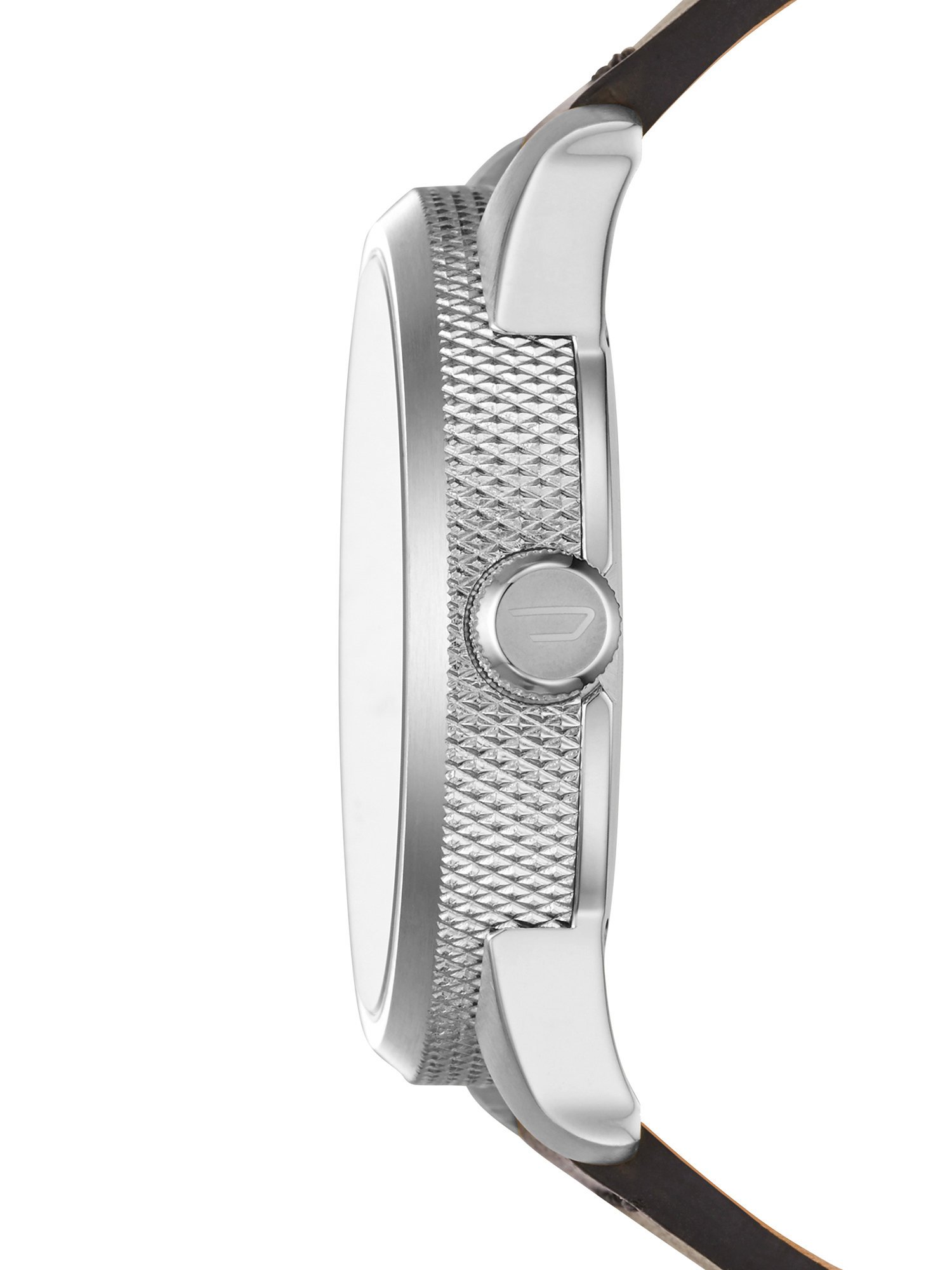 Diesel - DZ1802, Reloj con correa en piel marrón oscuro, 46 mm Hombre in Marrón - 2