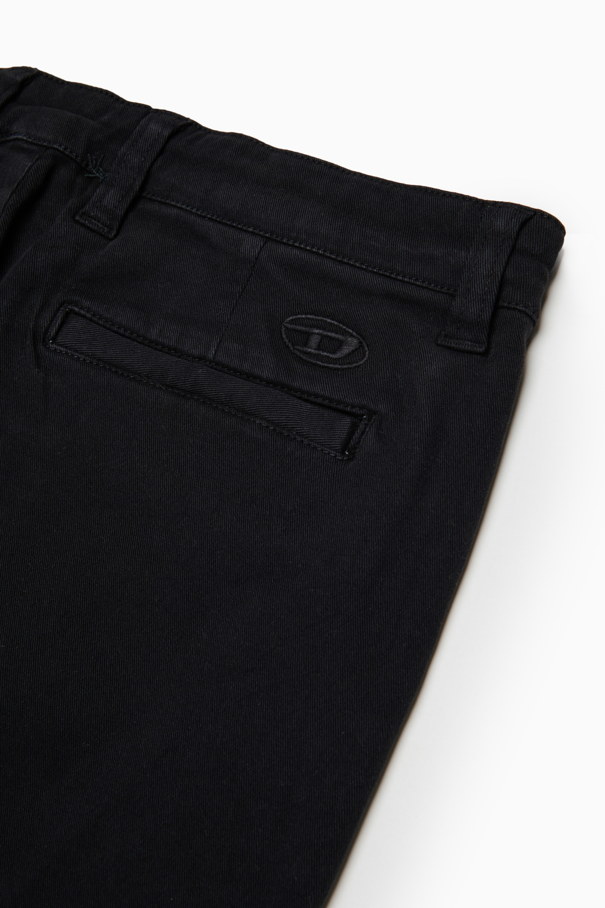 Diesel - PTIMO, Pantal&oacute;n chino de algod&oacute;n stretch Hombre in Negro - 4