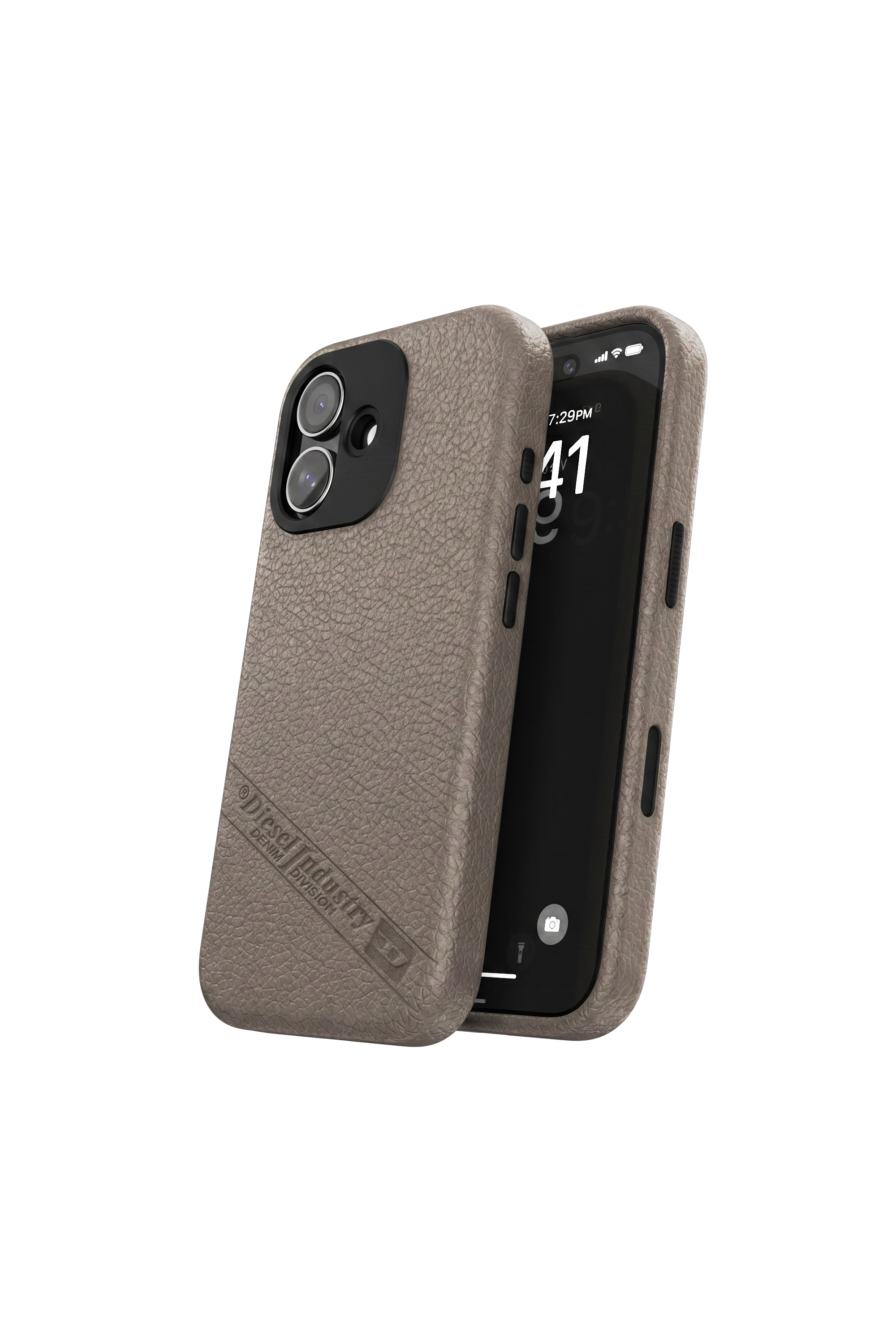 Diesel - 60643 MOULDED CASE, Funda Flag D con MagSafe para iPhone 17 Unisex in Beige - 3