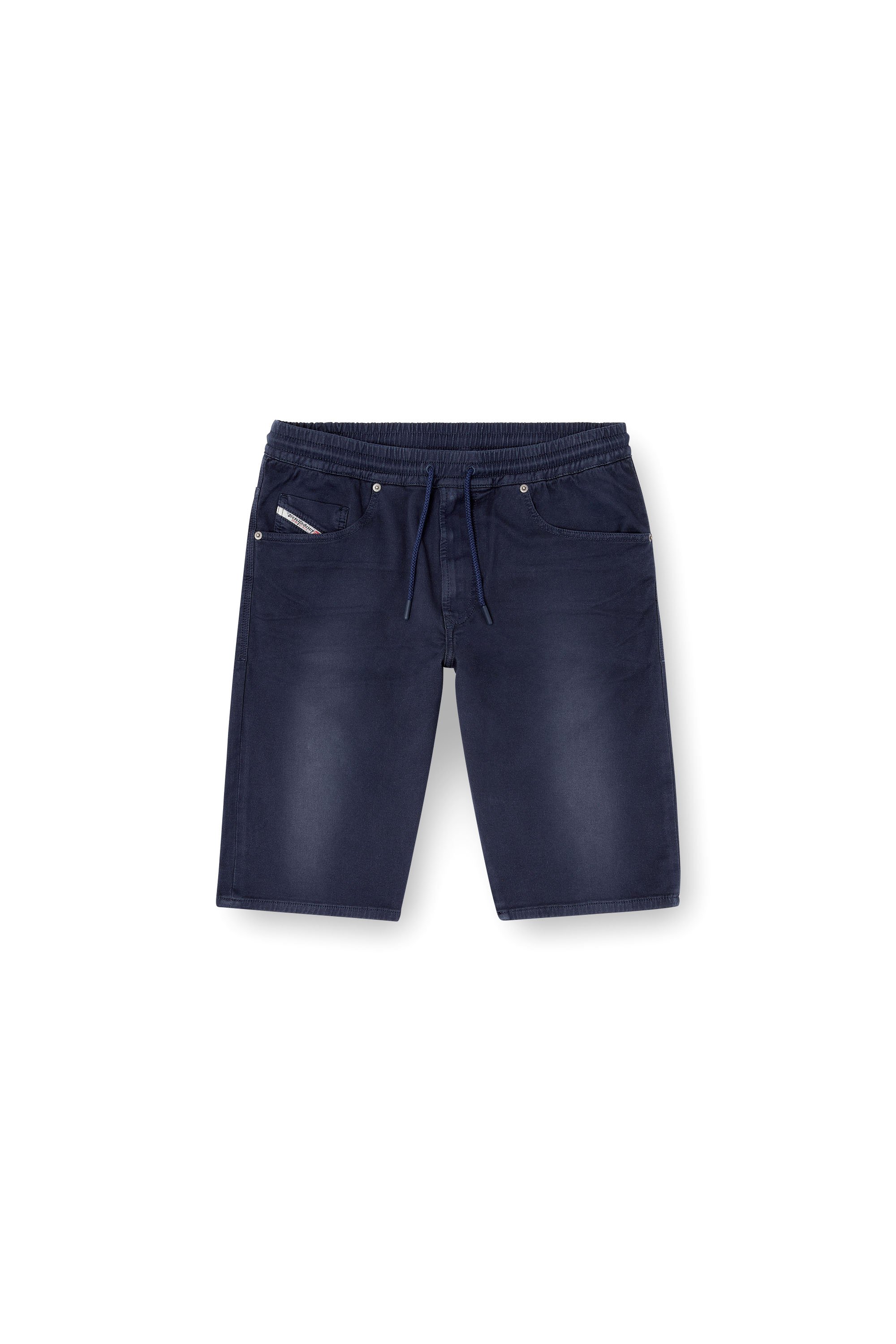 Diesel - 2033 D-KROOLEY-SHORT JOGG, Pantalones cortos chinos en JoggJeans Hombre in Azul marino - 3