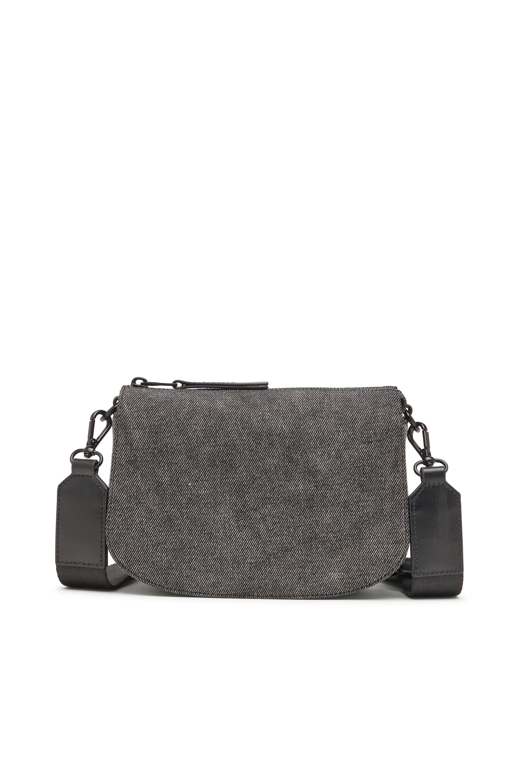 Diesel - 1DR CAMERA BAG, 1DR-Bolso para cámara en denim lavado Unisex in Gris - 2