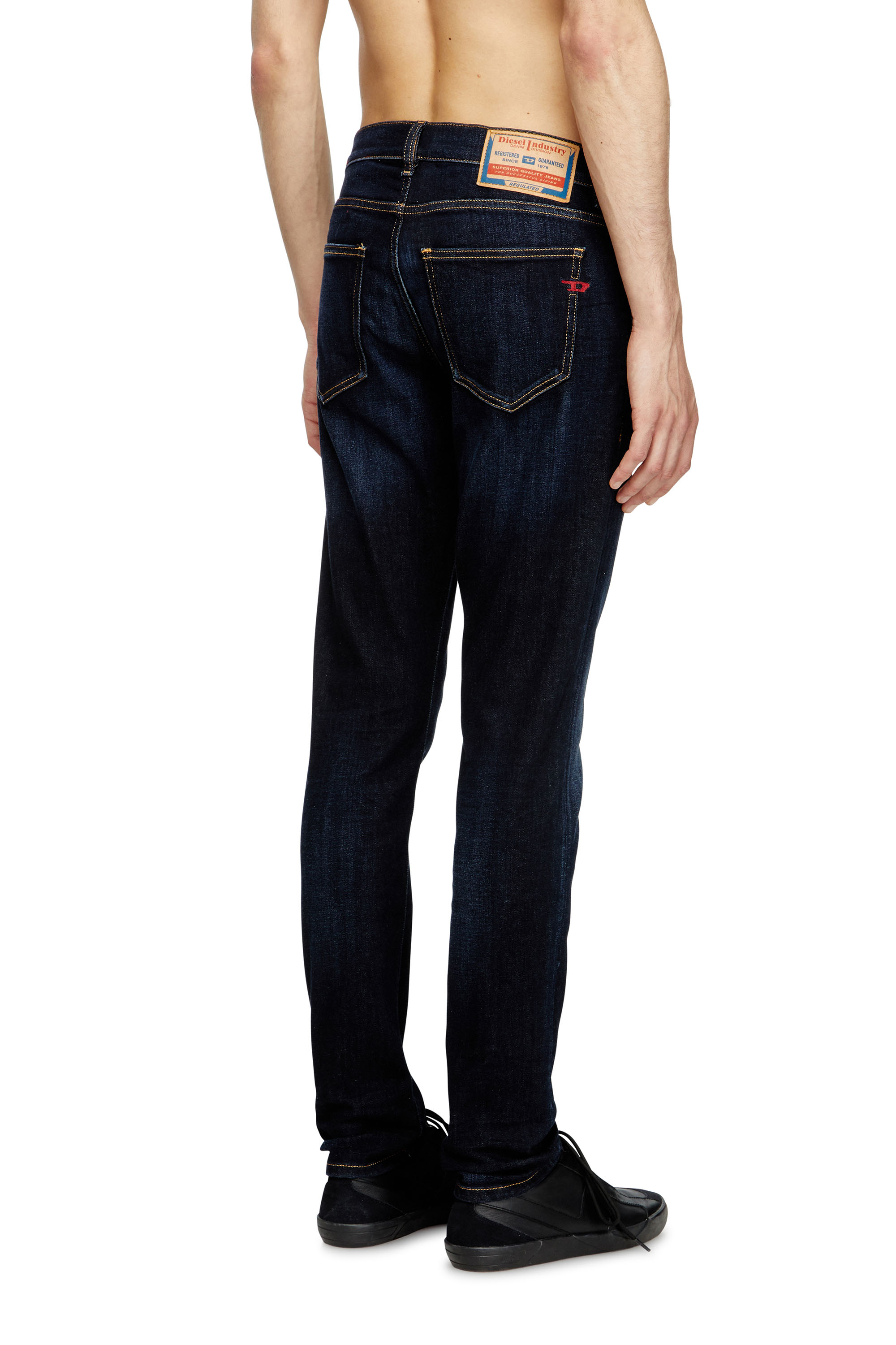 Diesel - Slim Jeans 2019 D-Strukt 009ZS Hombre, Azul Oscuro - 4